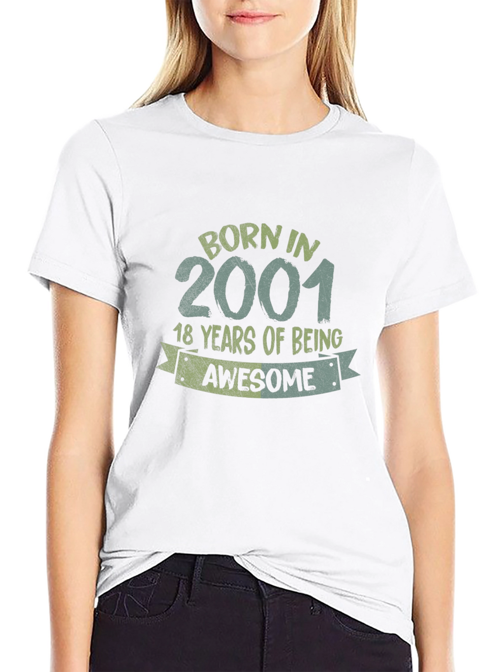 Born in 2001 Awesome Tee