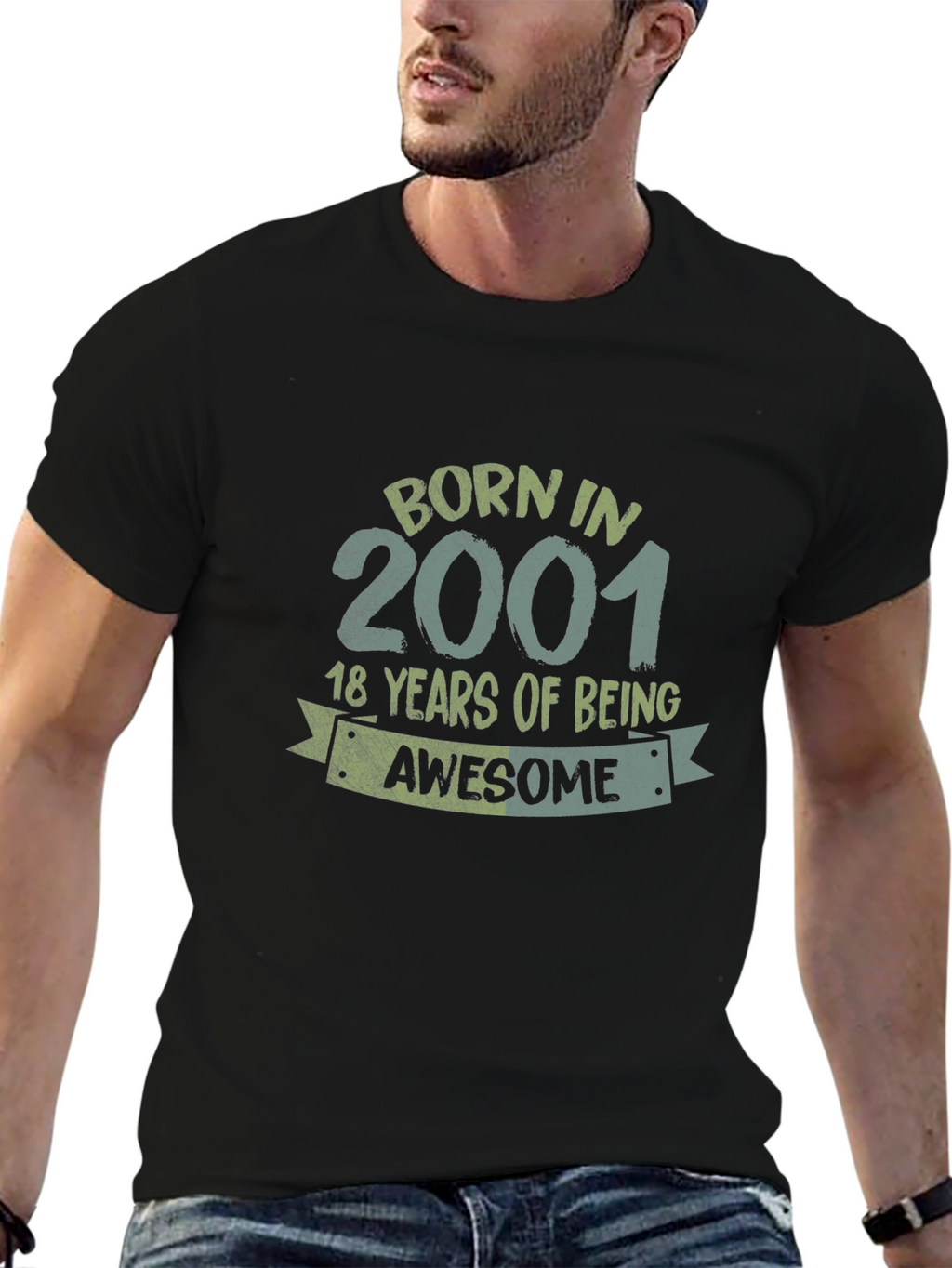 Born in 2001 Awesome Tee