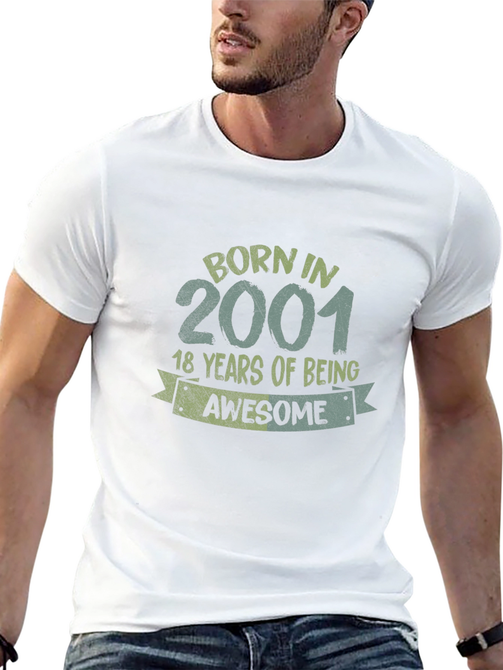 Born in 2001 Awesome Tee