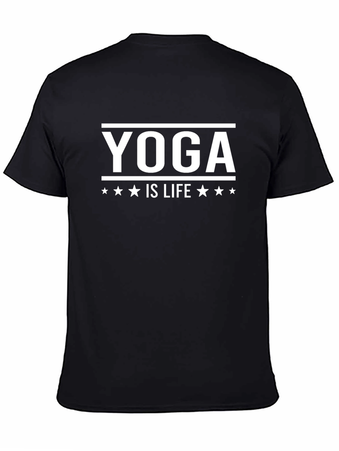 Yoga is Life Graphic Tee - Soft Cotton Blend Unisex Fit