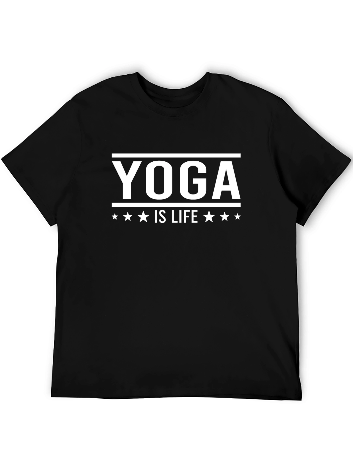 Yoga is Life Graphic Tee - Soft Cotton Blend Unisex Fit