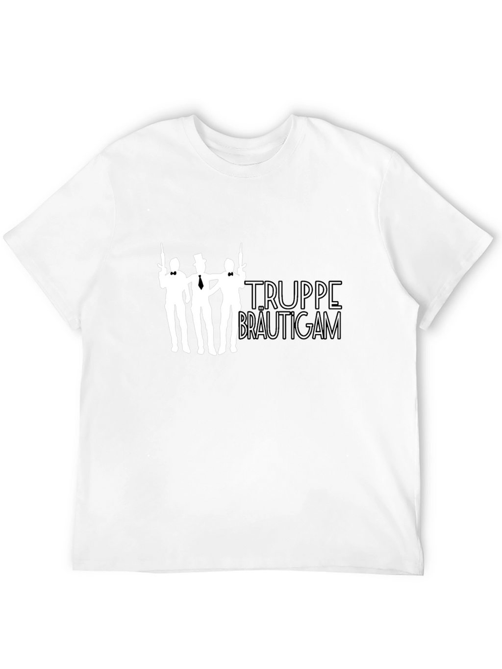 Funny Bachelor Party T-Shirt: Truppe Bräutigam Design