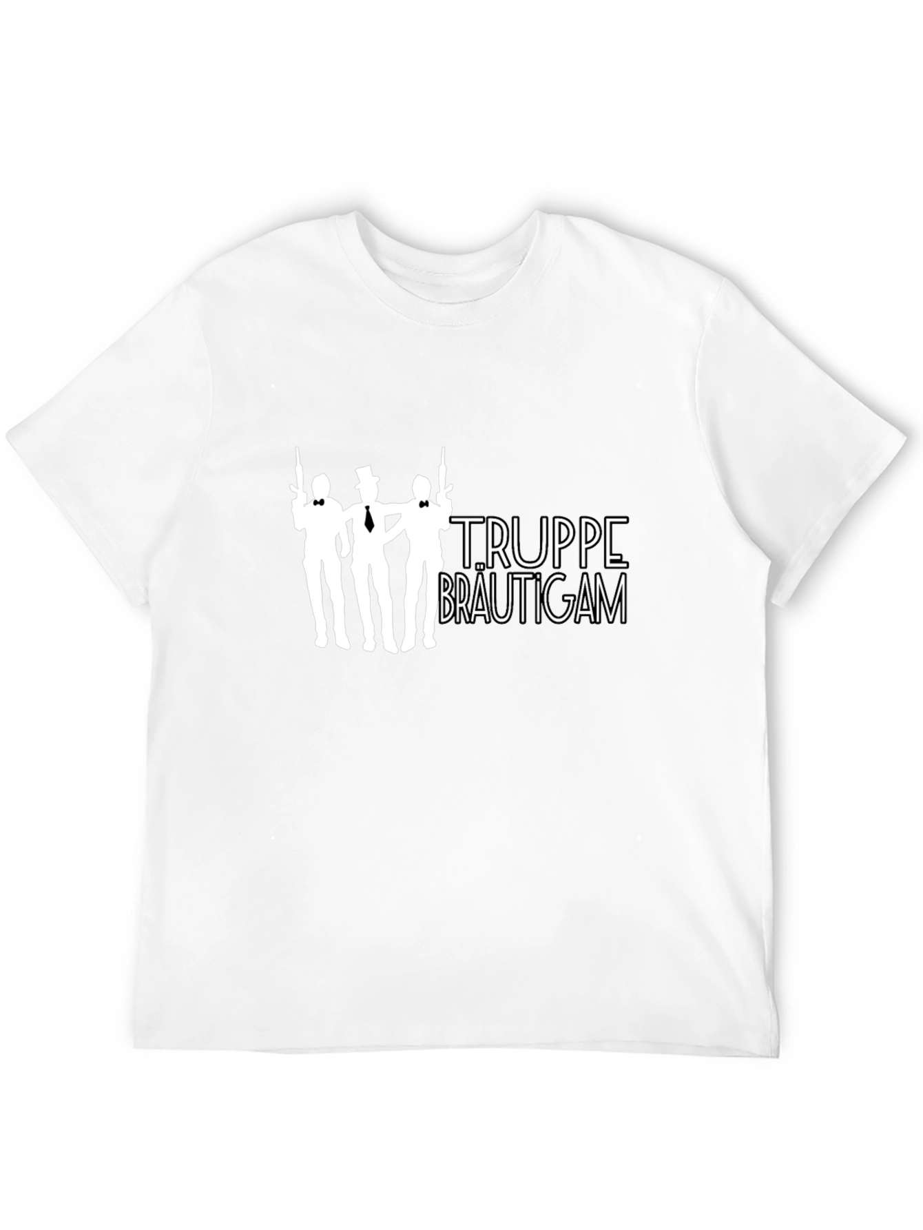 Funny Bachelor Party T-Shirt: Truppe Bräutigam Design
