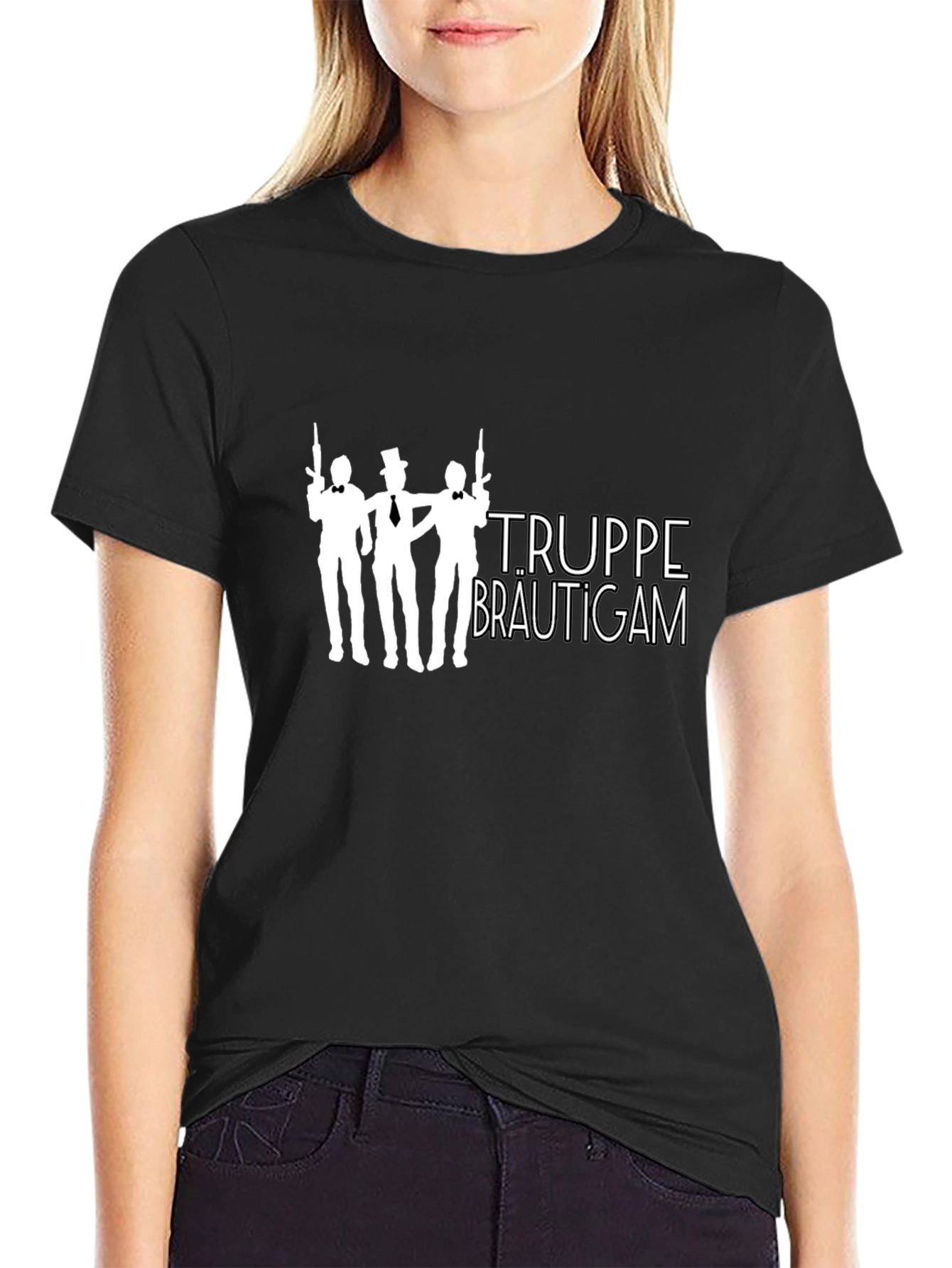 Funny Bachelor Party T-Shirt: Truppe Bräutigam Design
