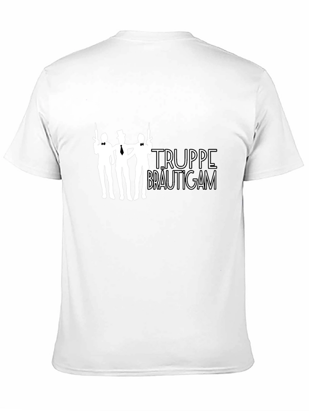 Funny Bachelor Party T-Shirt: Truppe Bräutigam Design