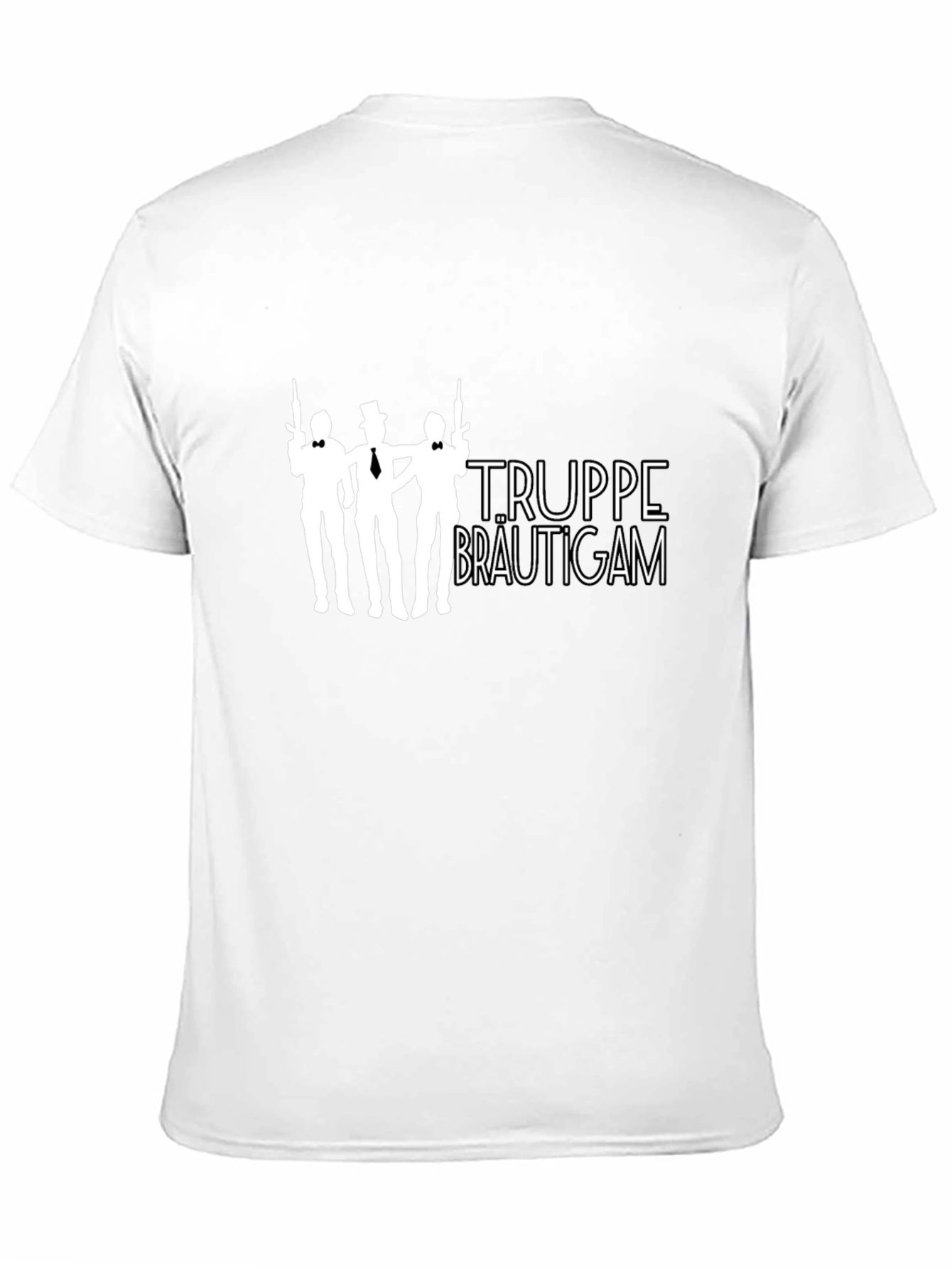 Funny Bachelor Party T-Shirt: Truppe Bräutigam Design