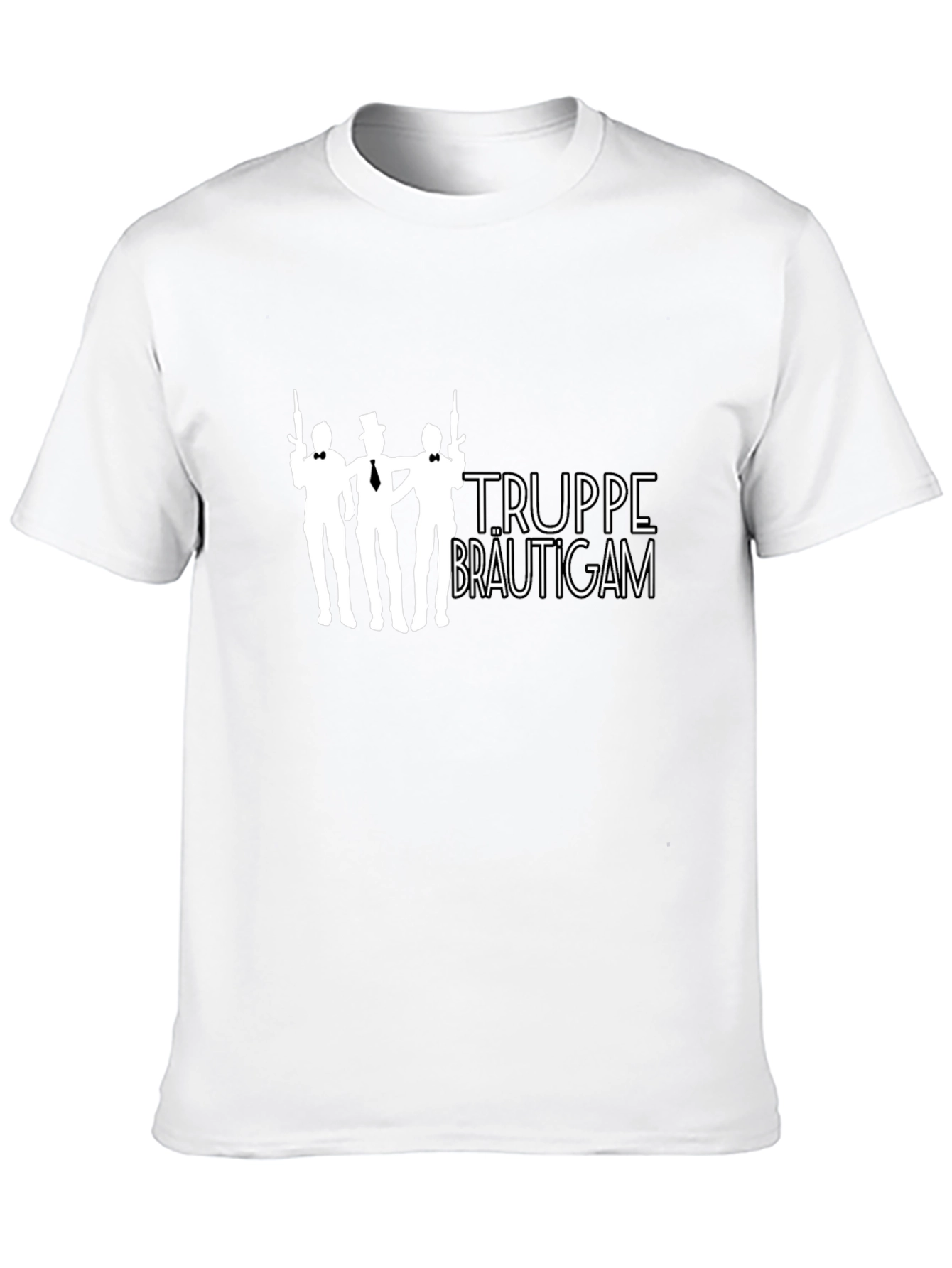 Funny Bachelor Party T-Shirt: Truppe Bräutigam Design