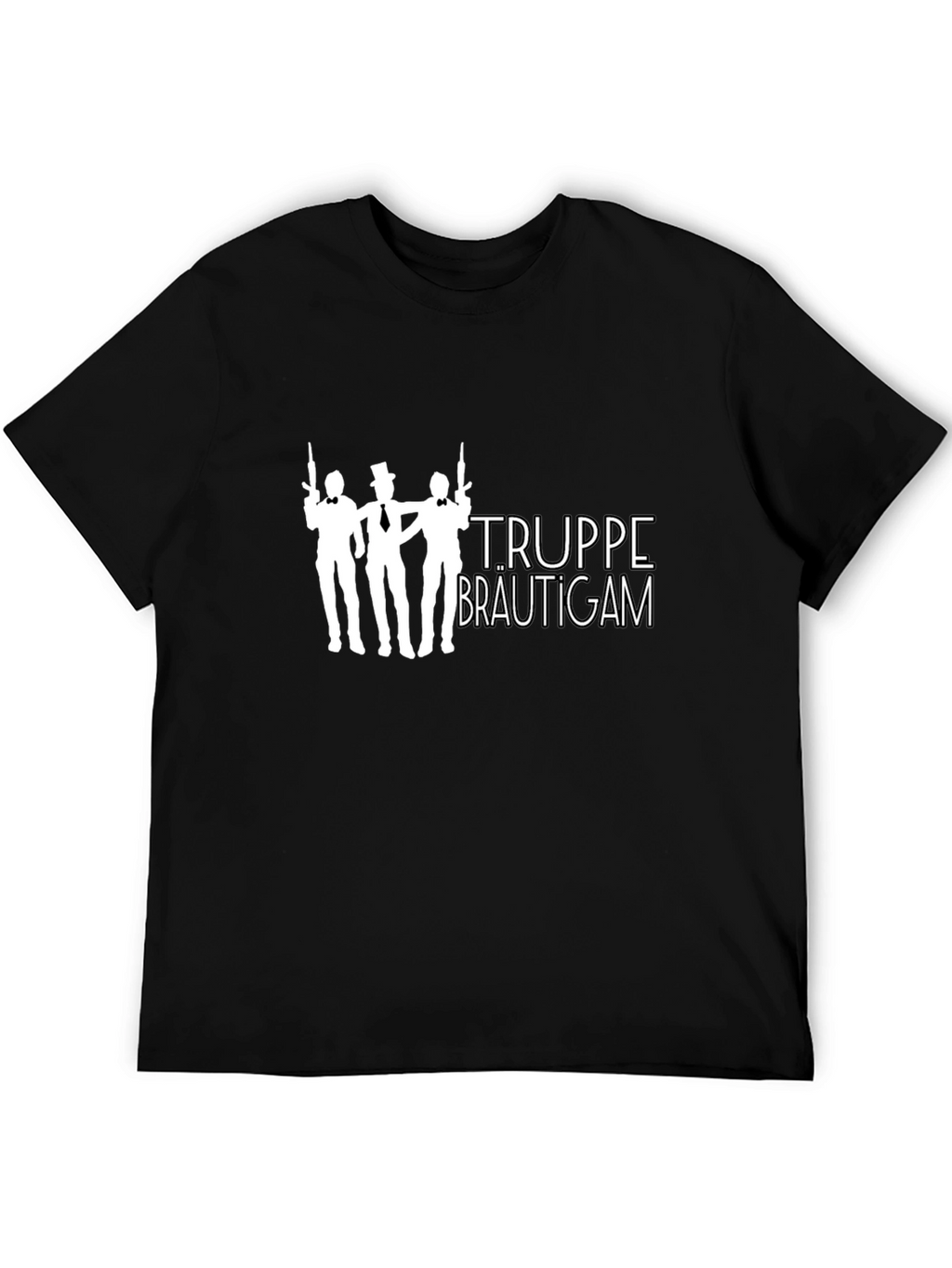 Funny Bachelor Party T-Shirt: Truppe Bräutigam Design