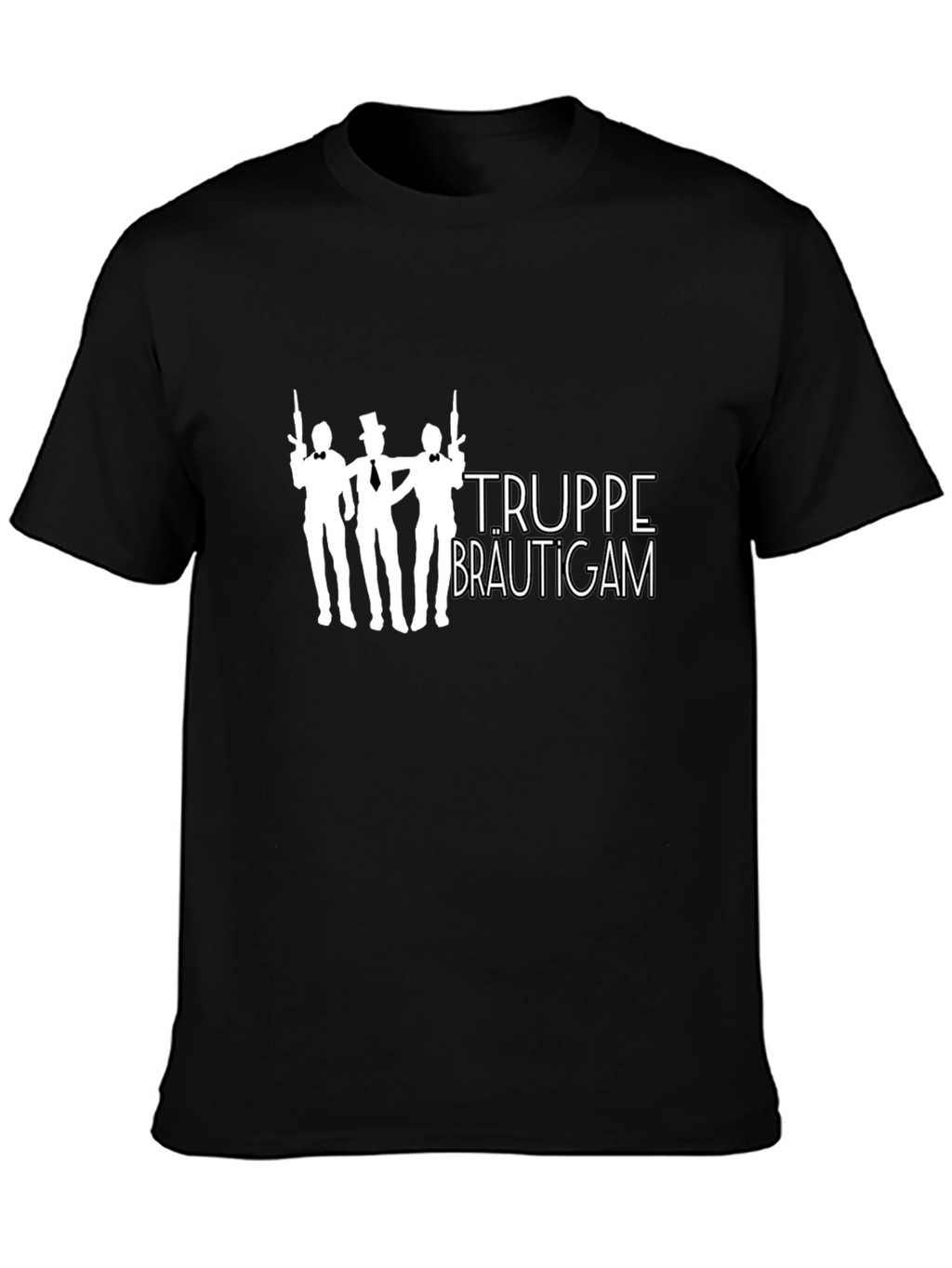 Funny Bachelor Party T-Shirt: Truppe Bräutigam Design