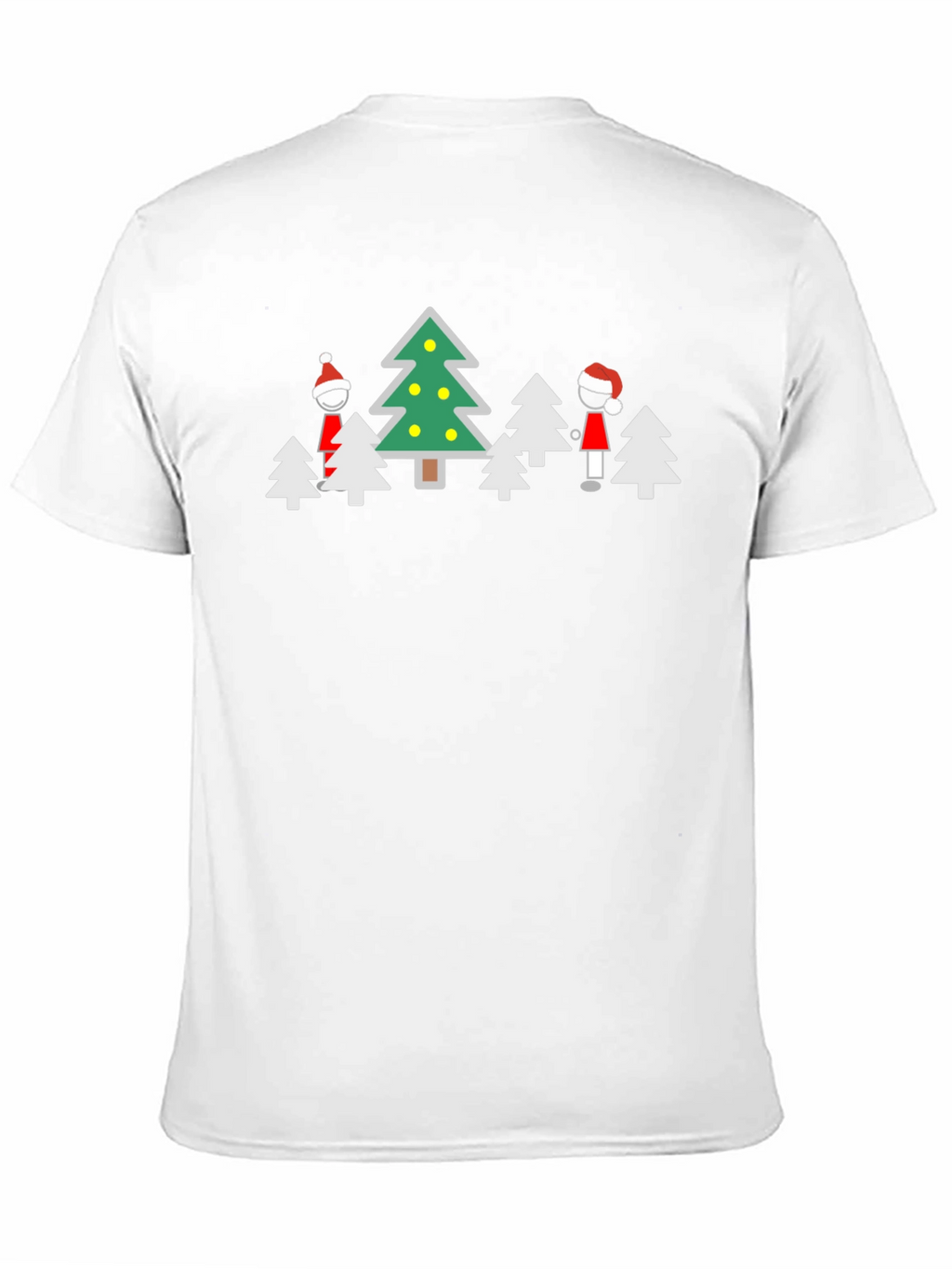 Christmas Tree Crew Neck T-Shirt