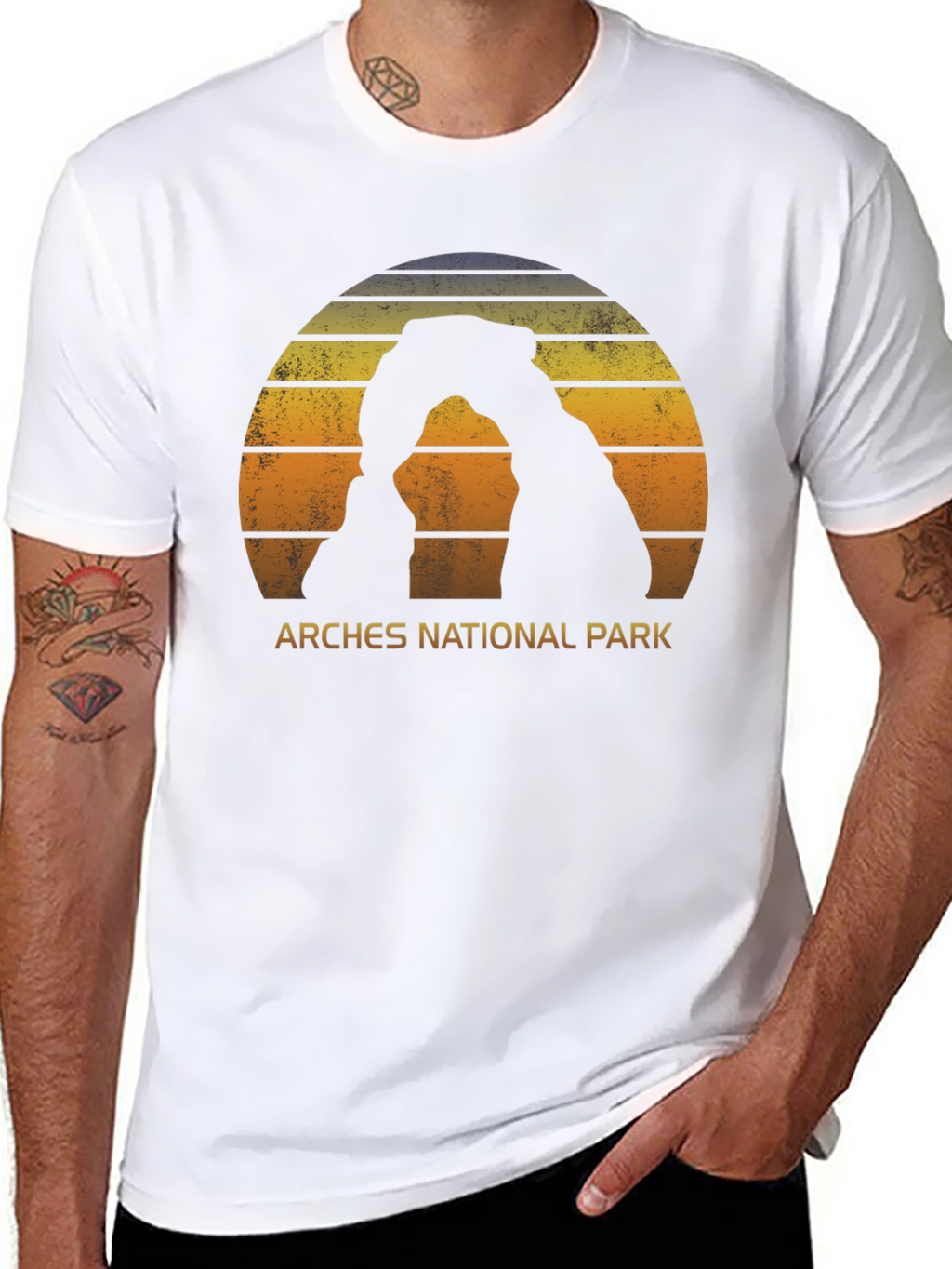 Arches National Park Retro T-Shirt