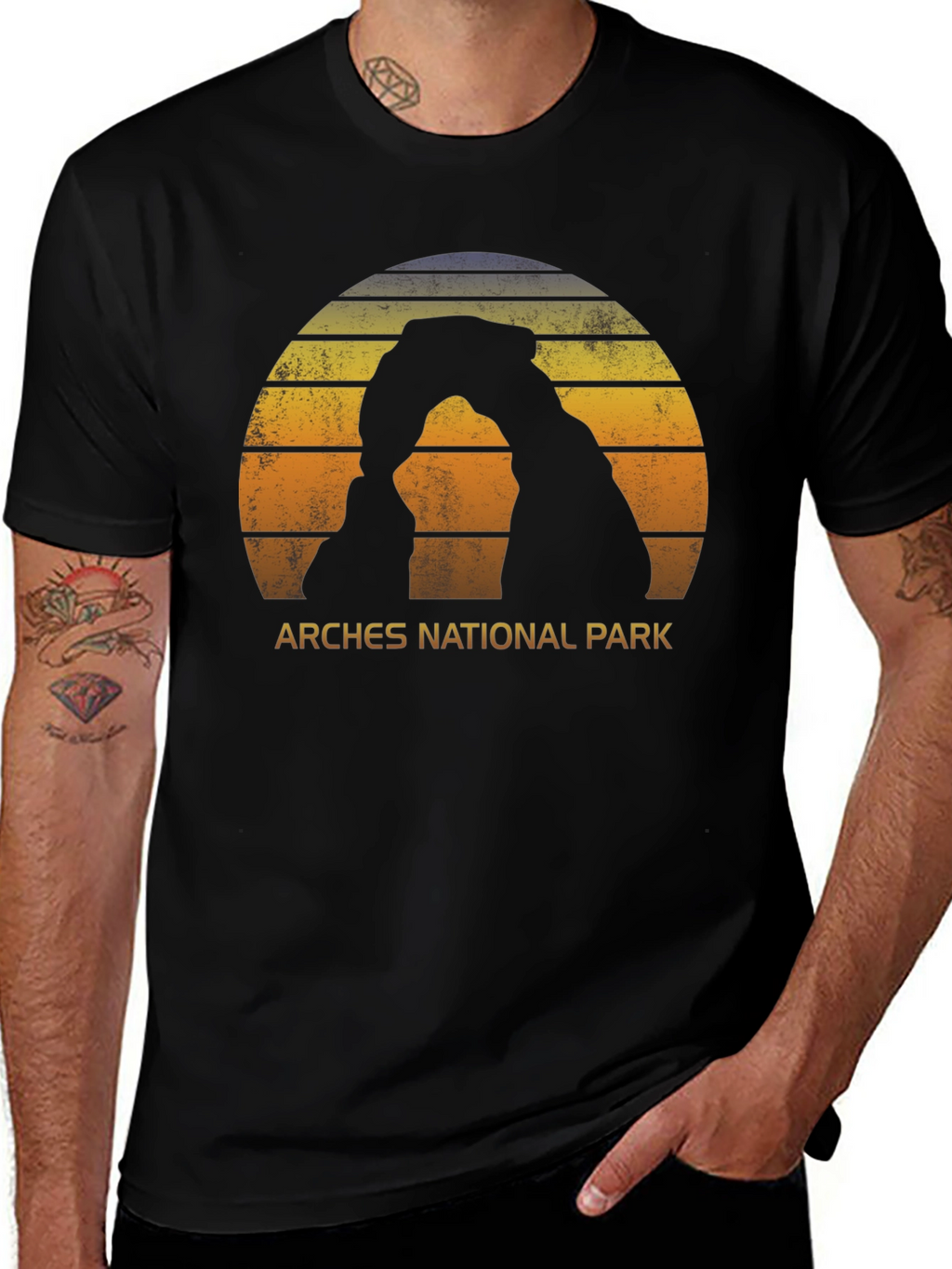 Arches National Park Retro T-Shirt
