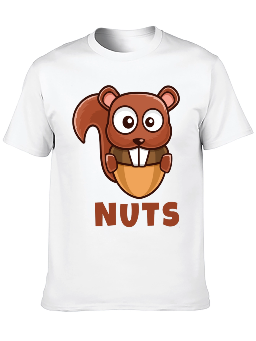Funny Squirrel NUTS T-Shirt - Cartoon Animal Tee