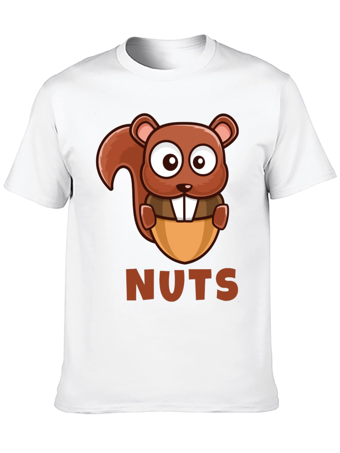 Funny Squirrel NUTS T-Shirt - Cartoon Animal Tee