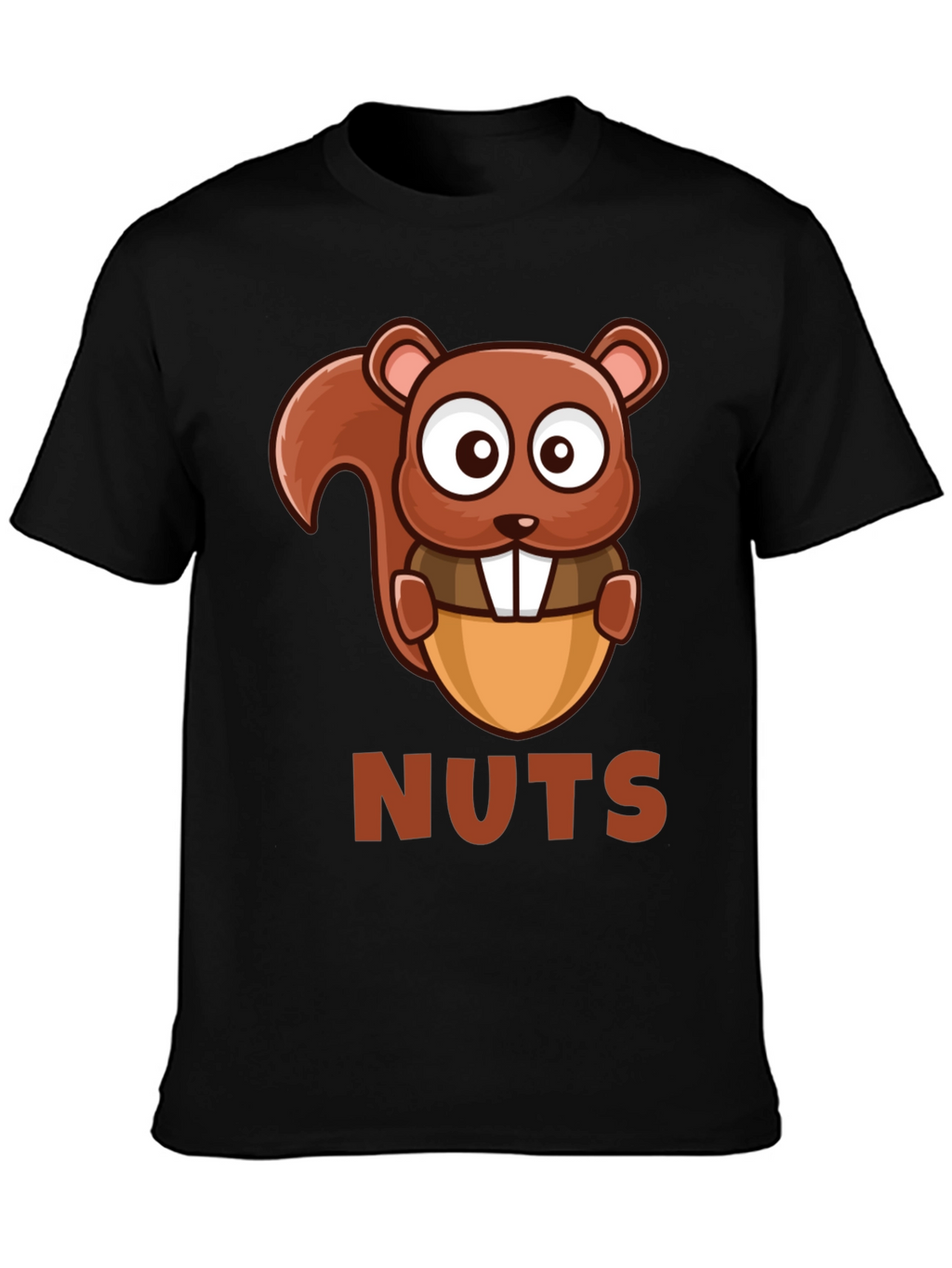 Funny Squirrel NUTS T-Shirt - Cartoon Animal Tee