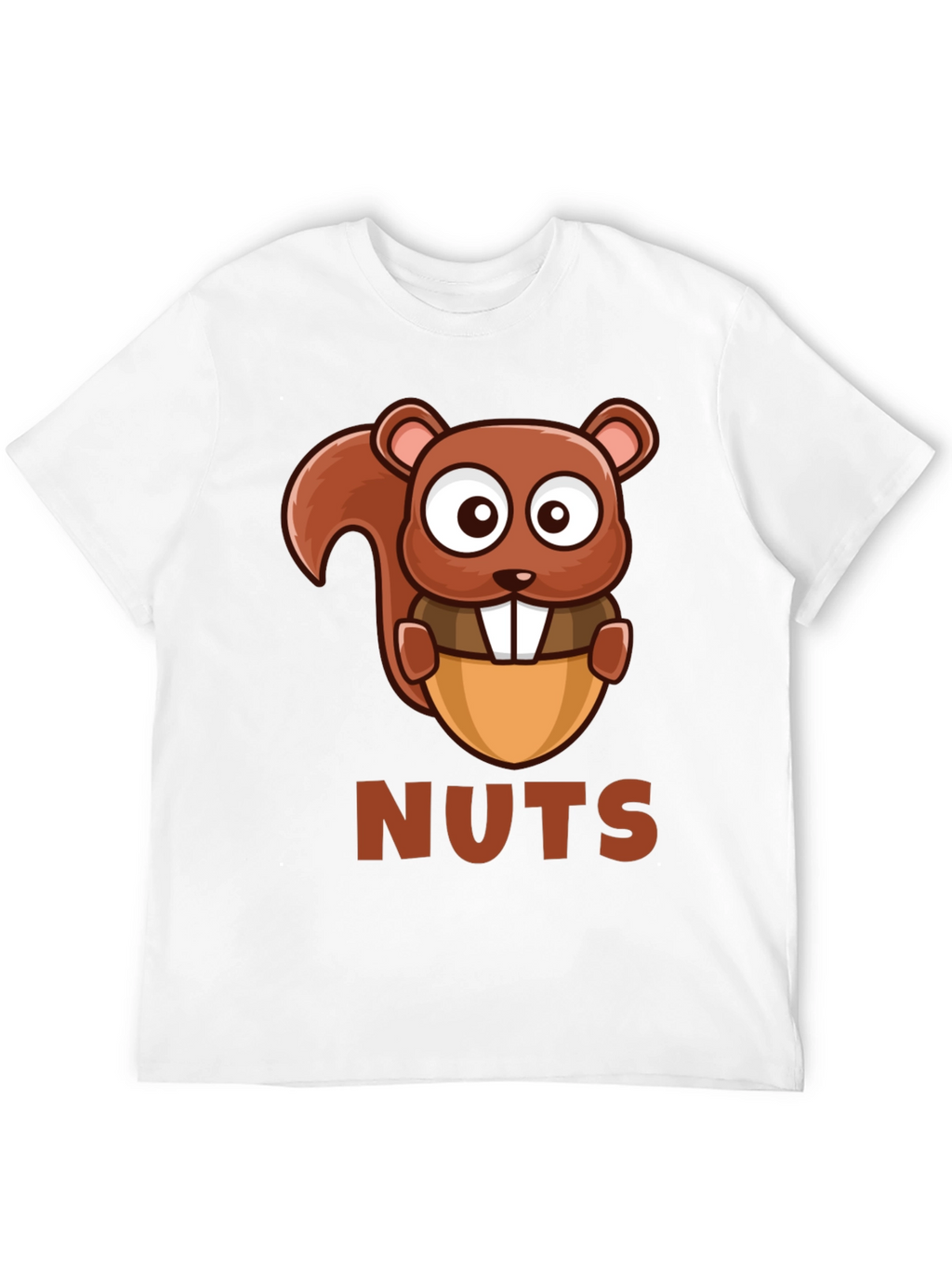 Funny Squirrel NUTS T-Shirt - Cartoon Animal Tee