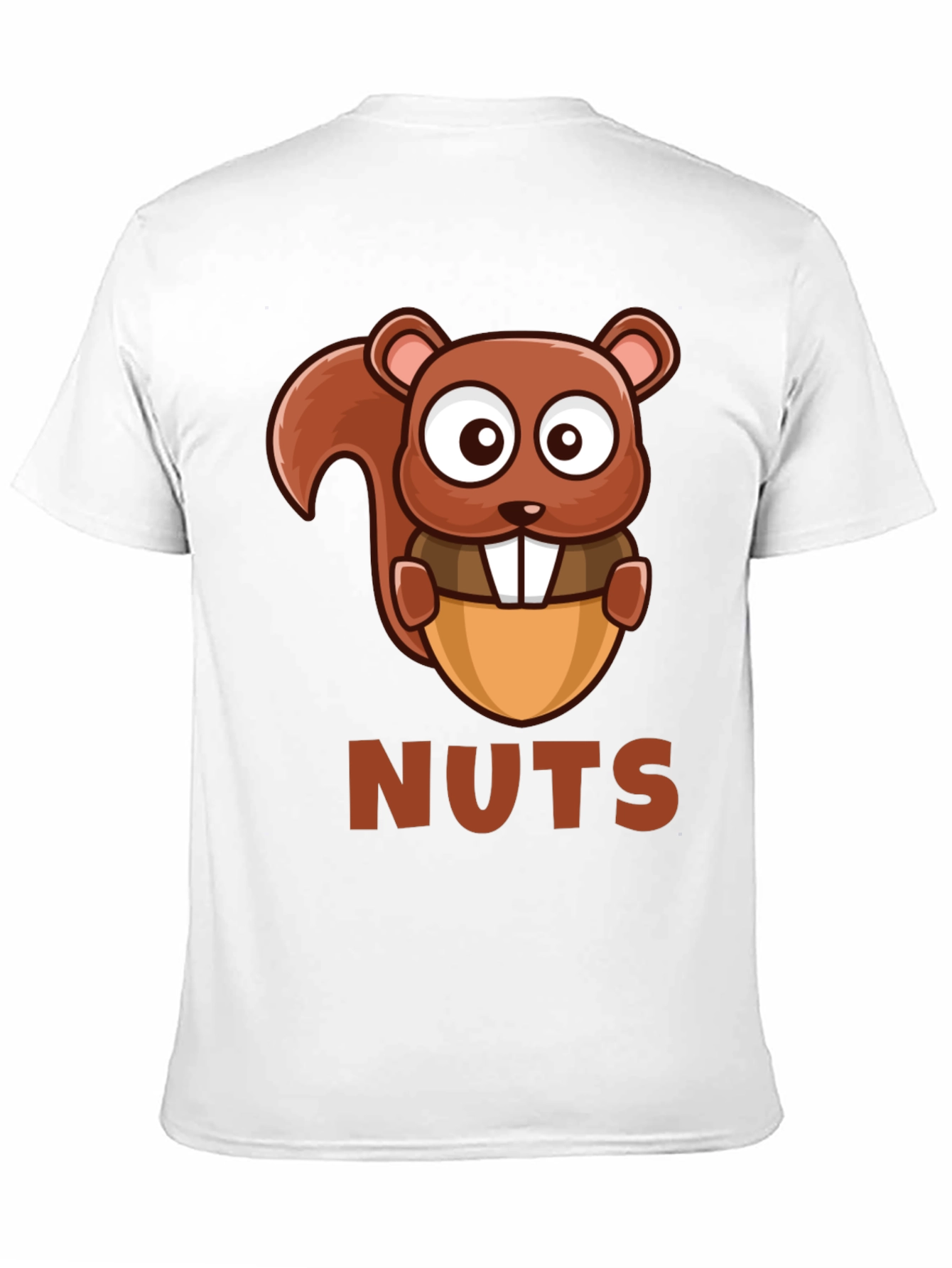 Funny Squirrel NUTS T-Shirt - Cartoon Animal Tee