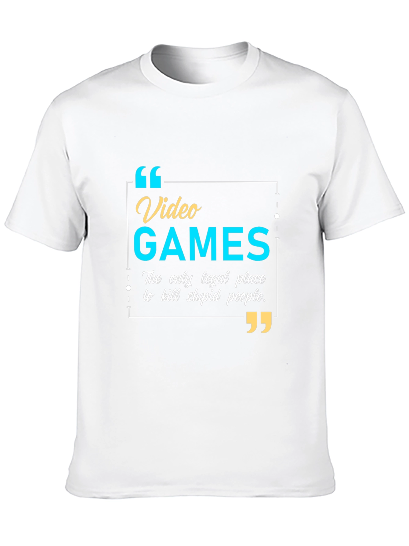 Video Games Legal Place to Kill People T-Shirt