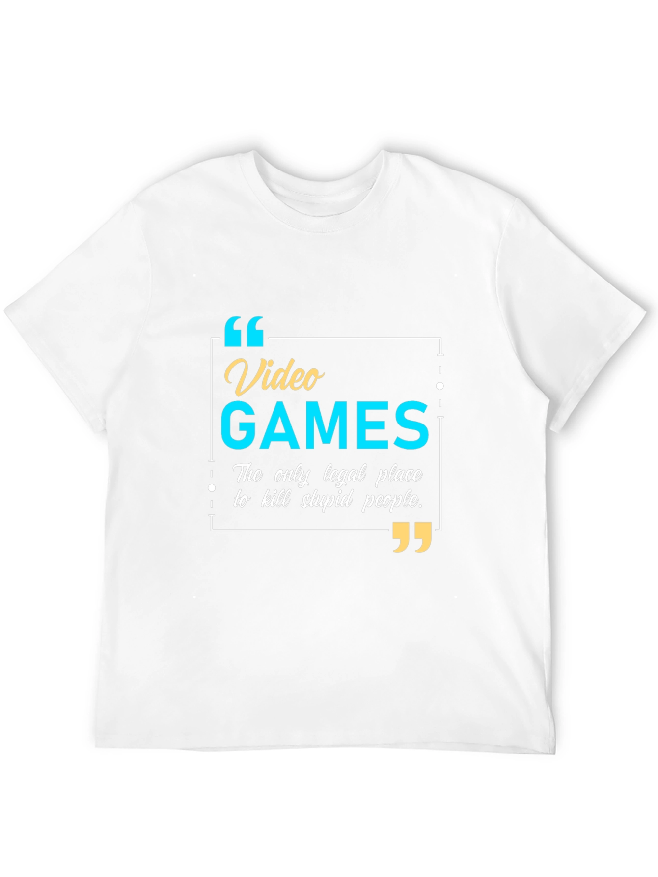 Video Games Legal Place to Kill People T-Shirt