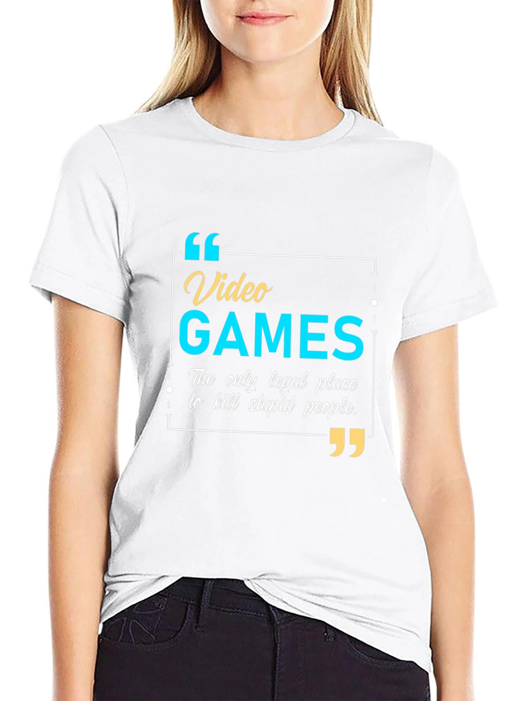 Video Games Legal Place to Kill People T-Shirt