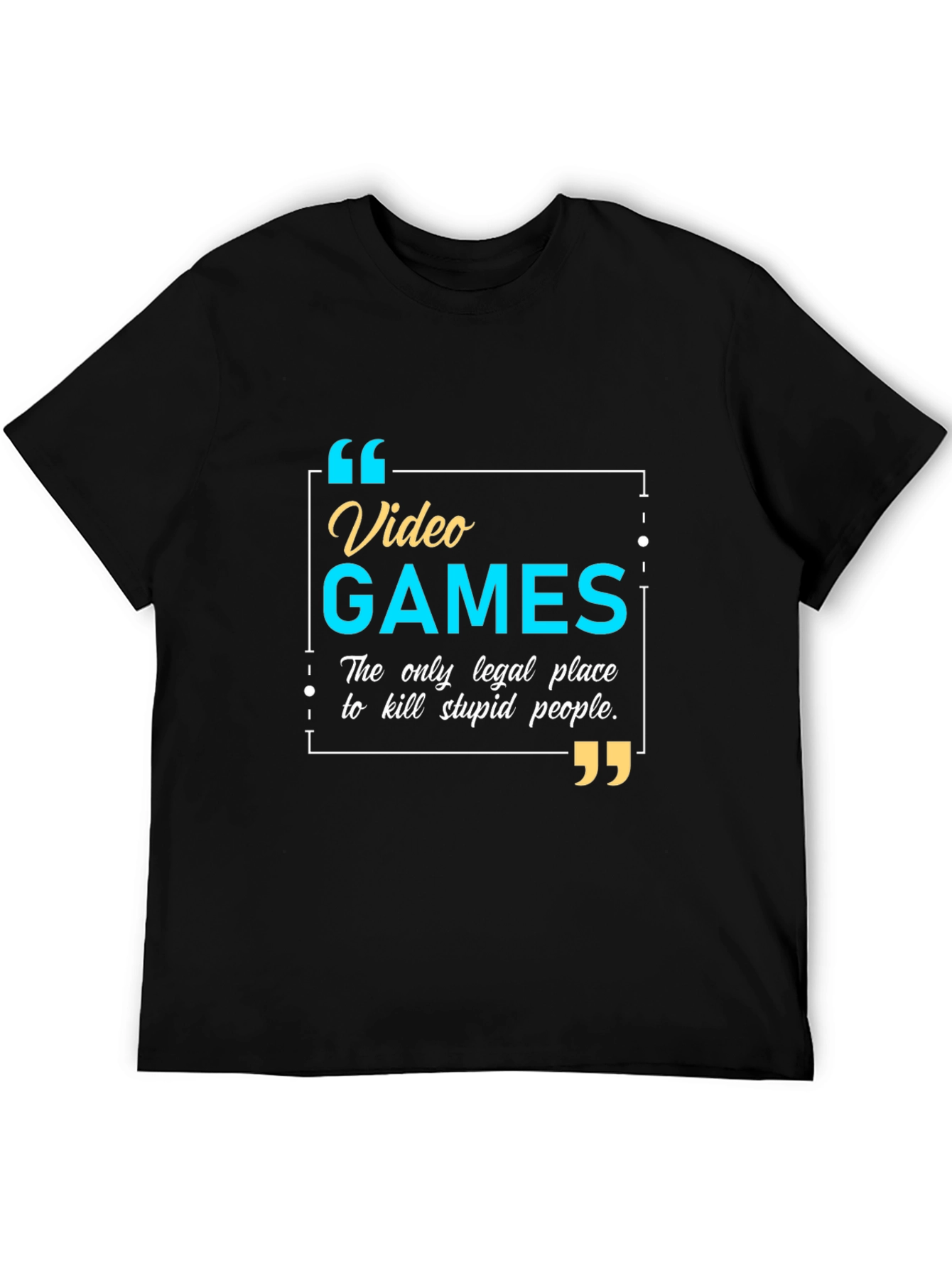 Video Games Legal Place to Kill People T-Shirt