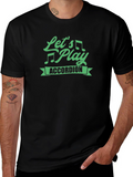 Lets Play Accordion Graphic Tee