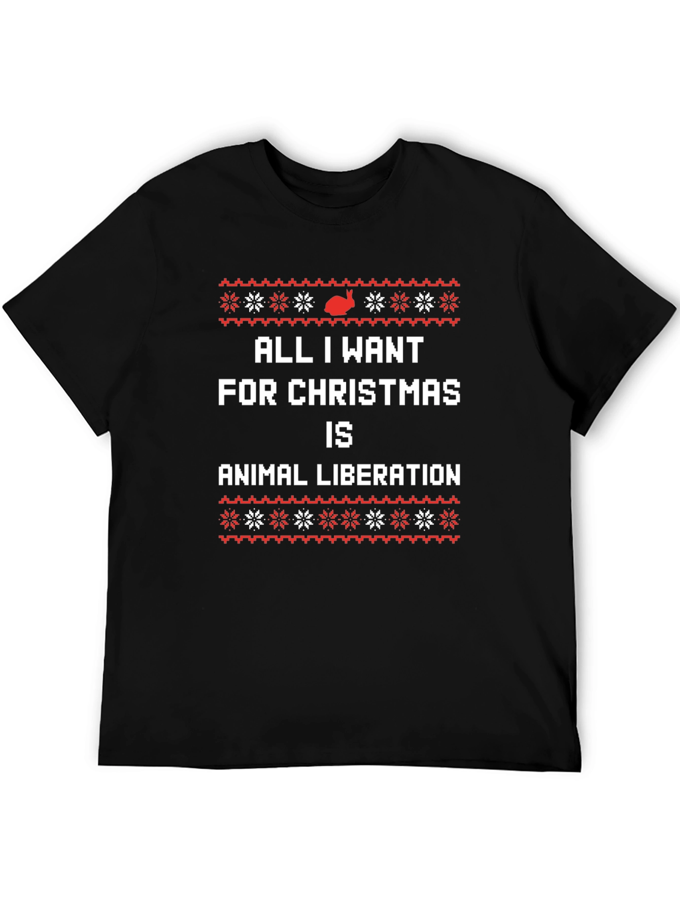 Animal Liberation Christmas T-Shirt