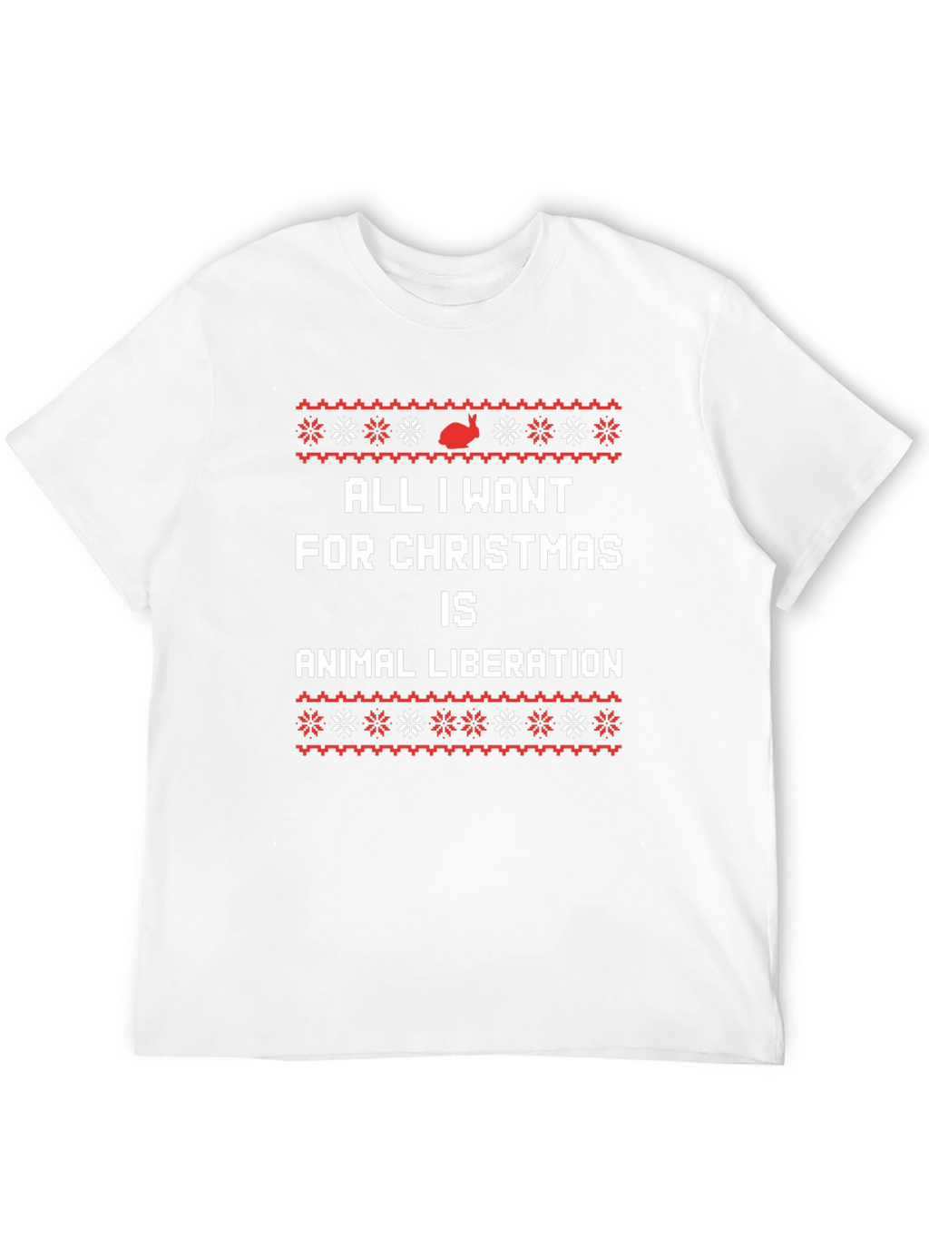 Animal Liberation Christmas T-Shirt