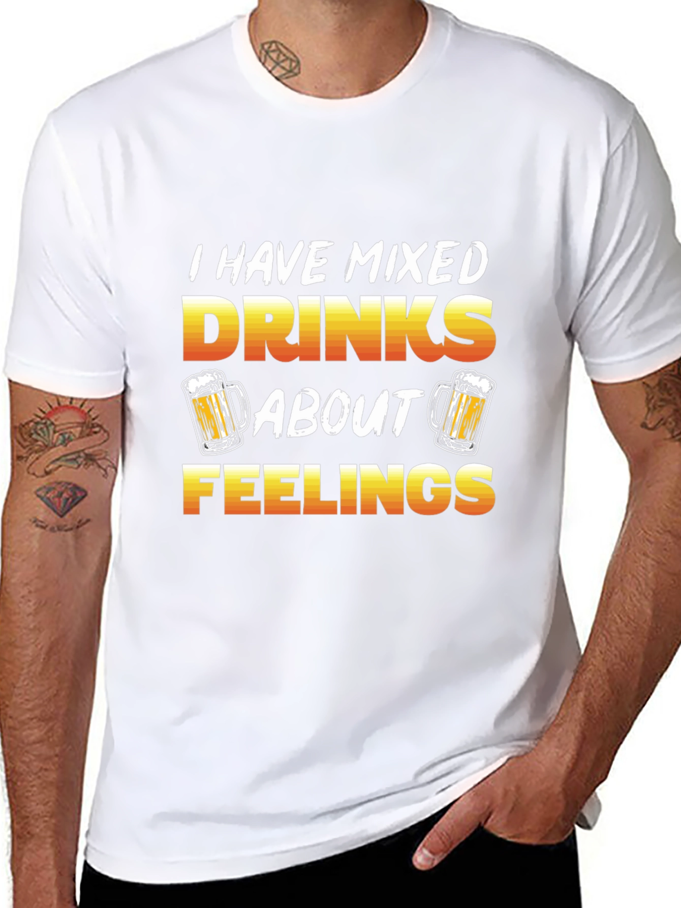 Mixed Drinks Feelings Graphic Tee