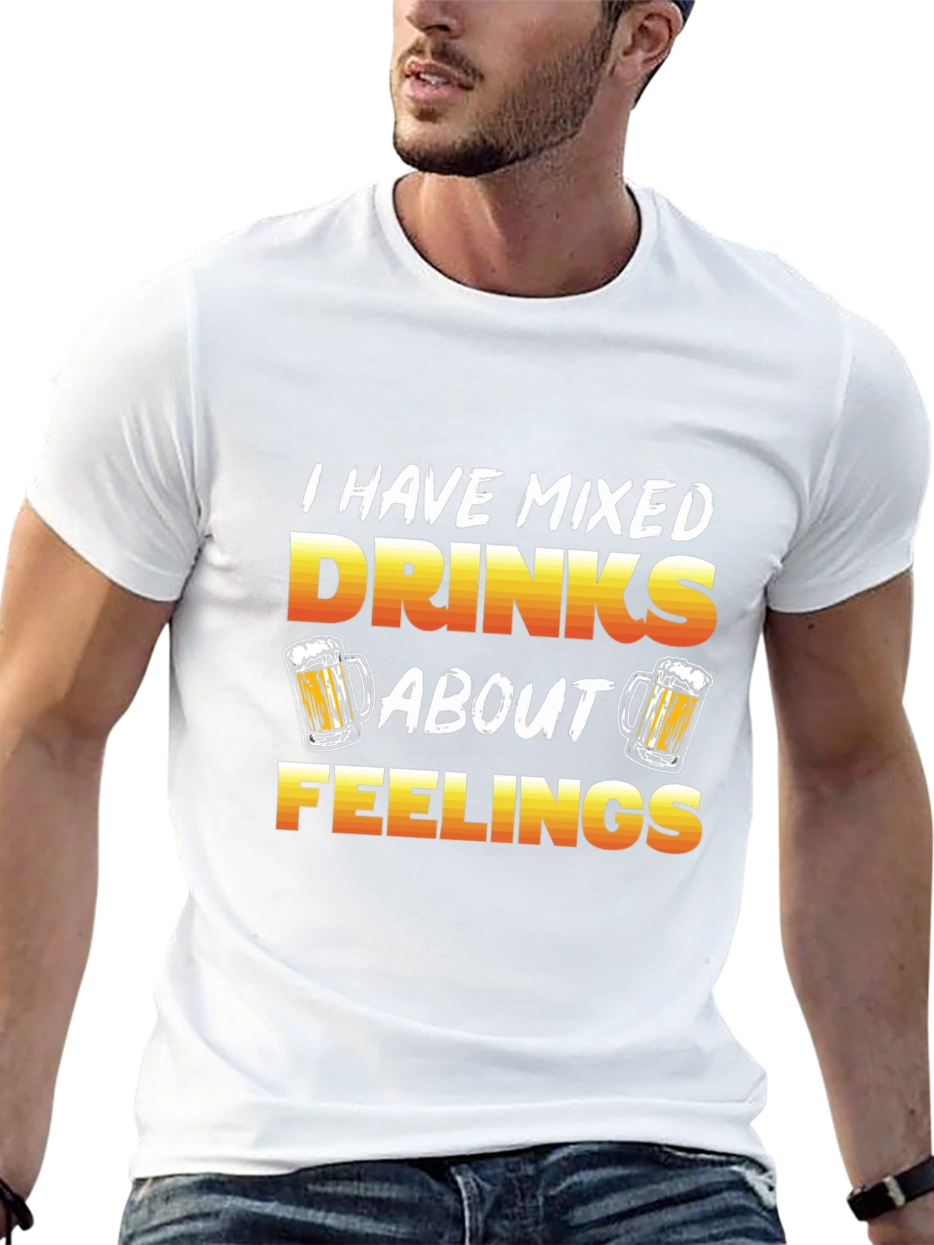 Mixed Drinks Feelings Graphic Tee