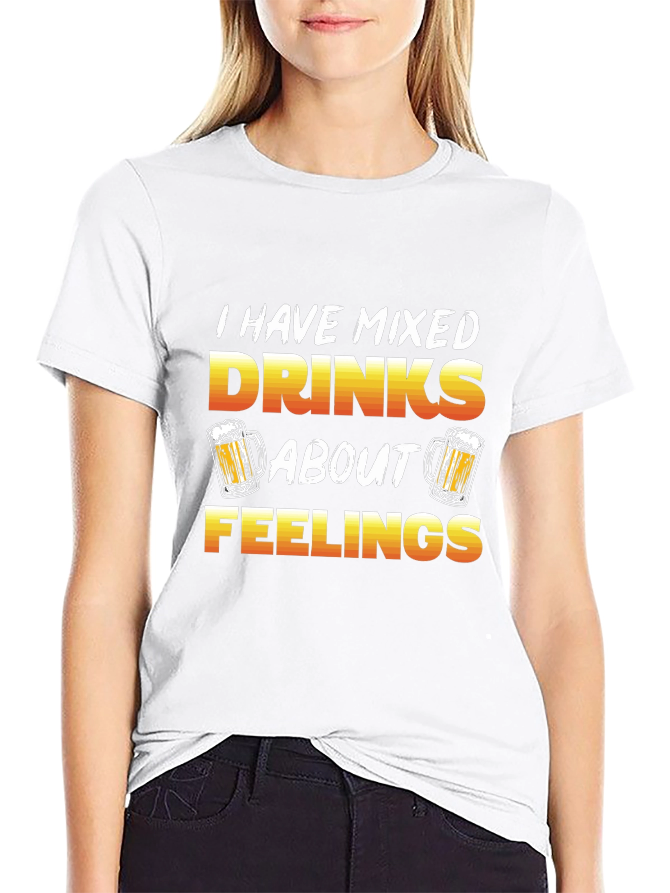 Mixed Drinks Feelings Graphic Tee