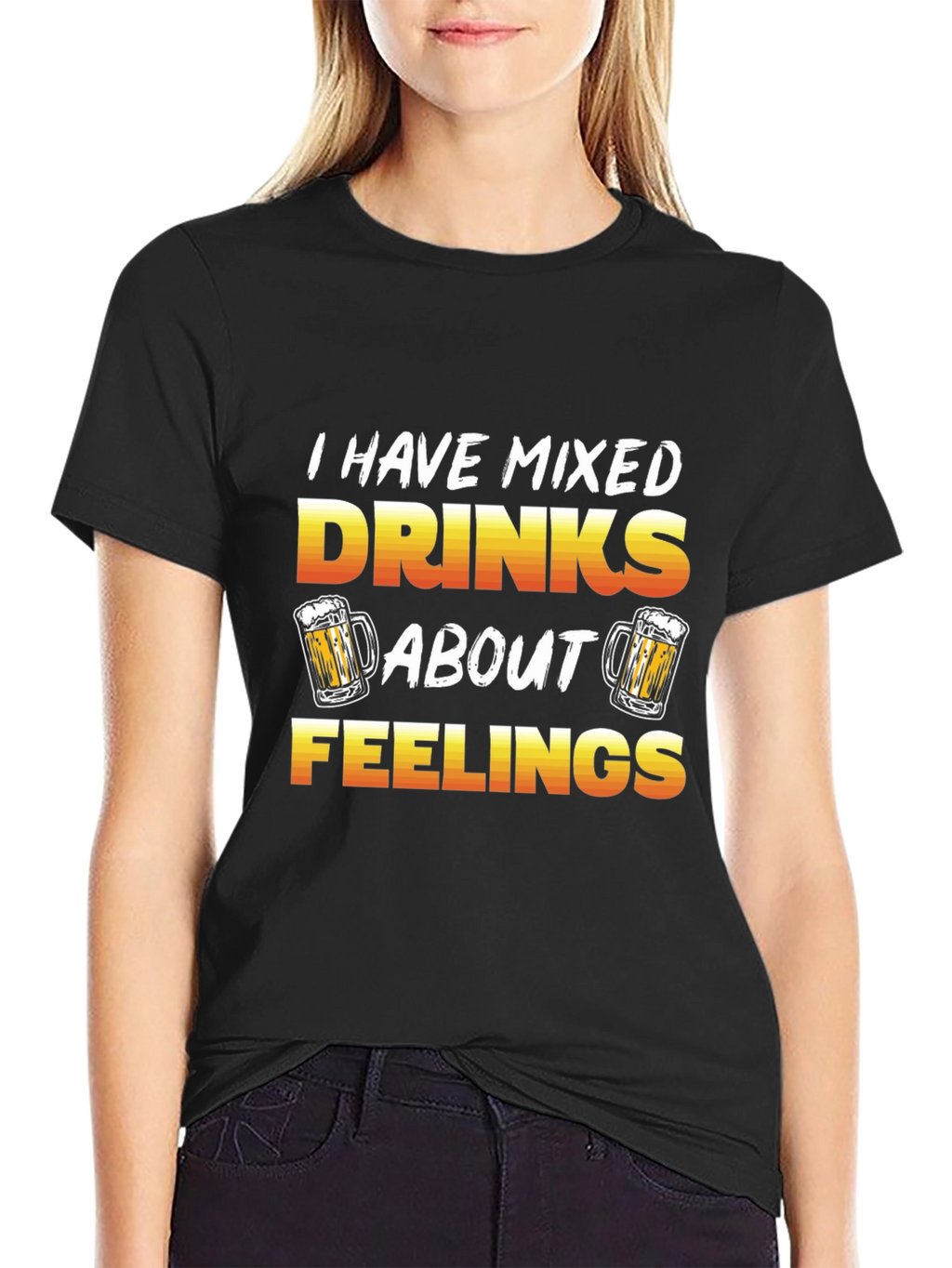 Mixed Drinks Feelings Graphic Tee