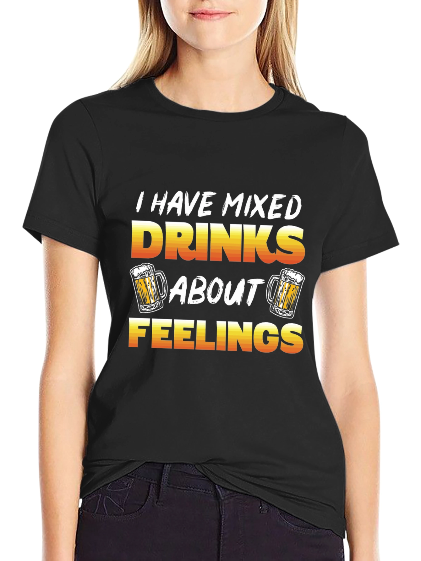 Mixed Drinks Feelings Graphic Tee