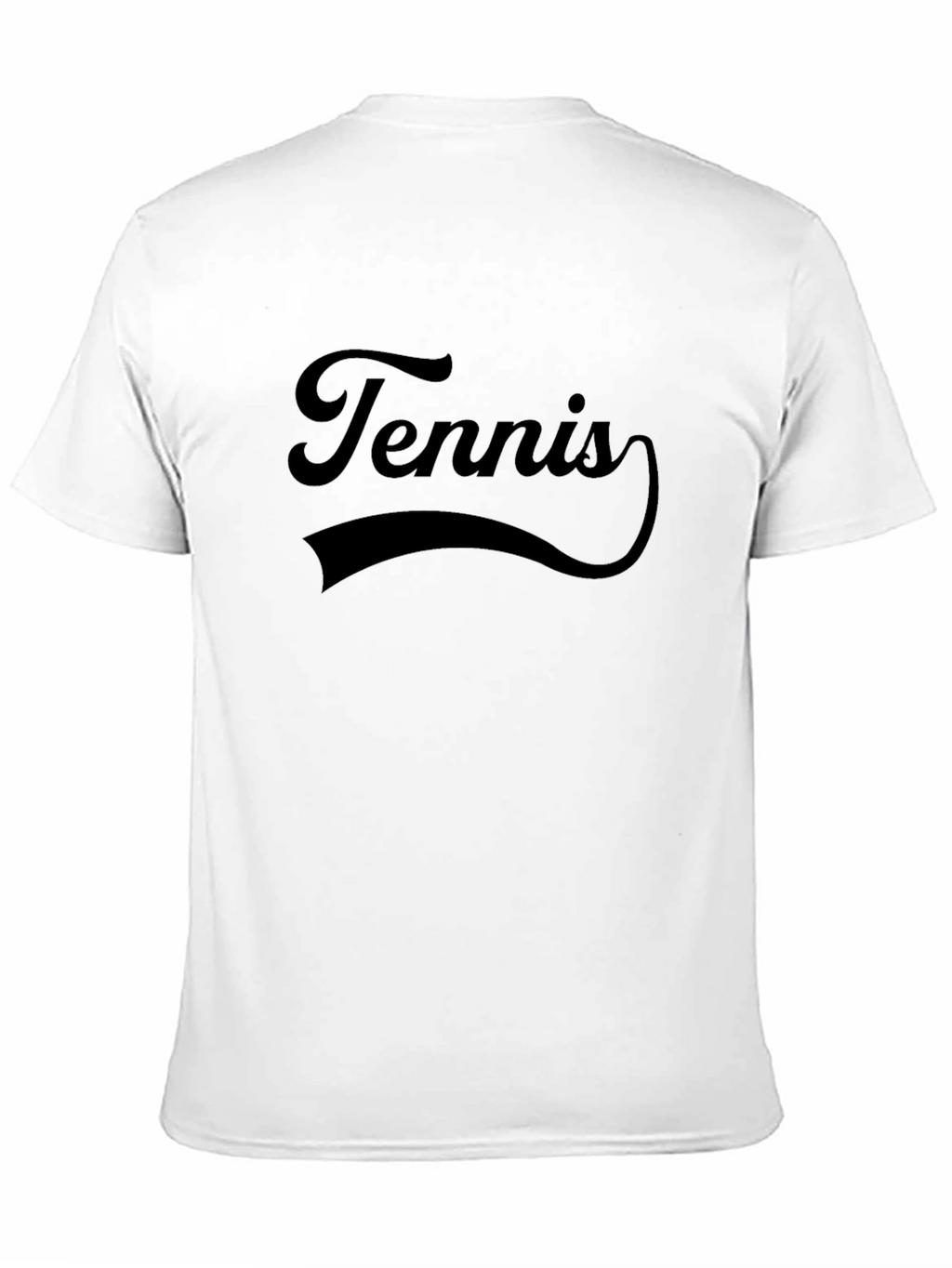 Retro Tennis Graphic T-Shirt - Classic Style