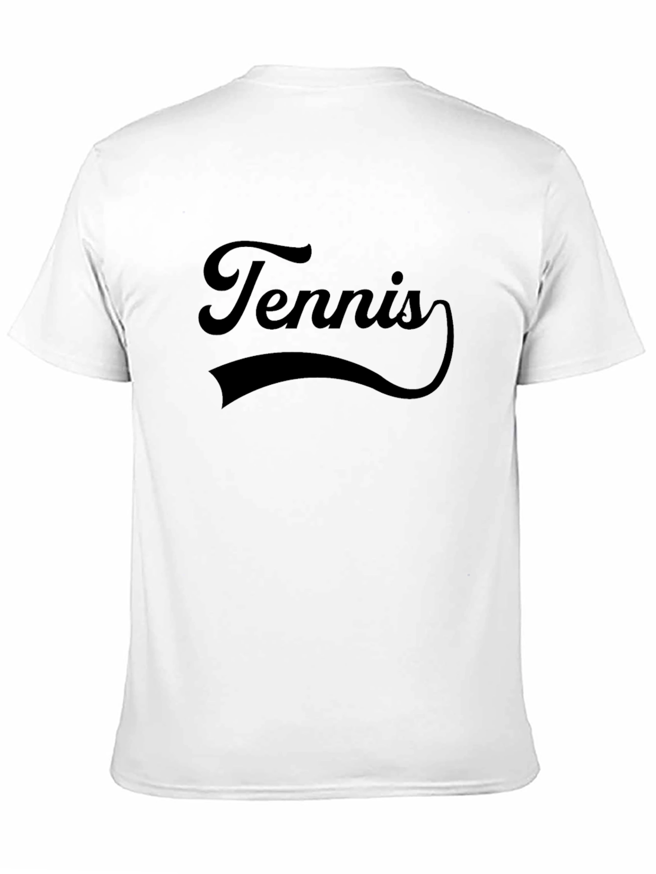 Retro Tennis Graphic T-Shirt - Classic Style