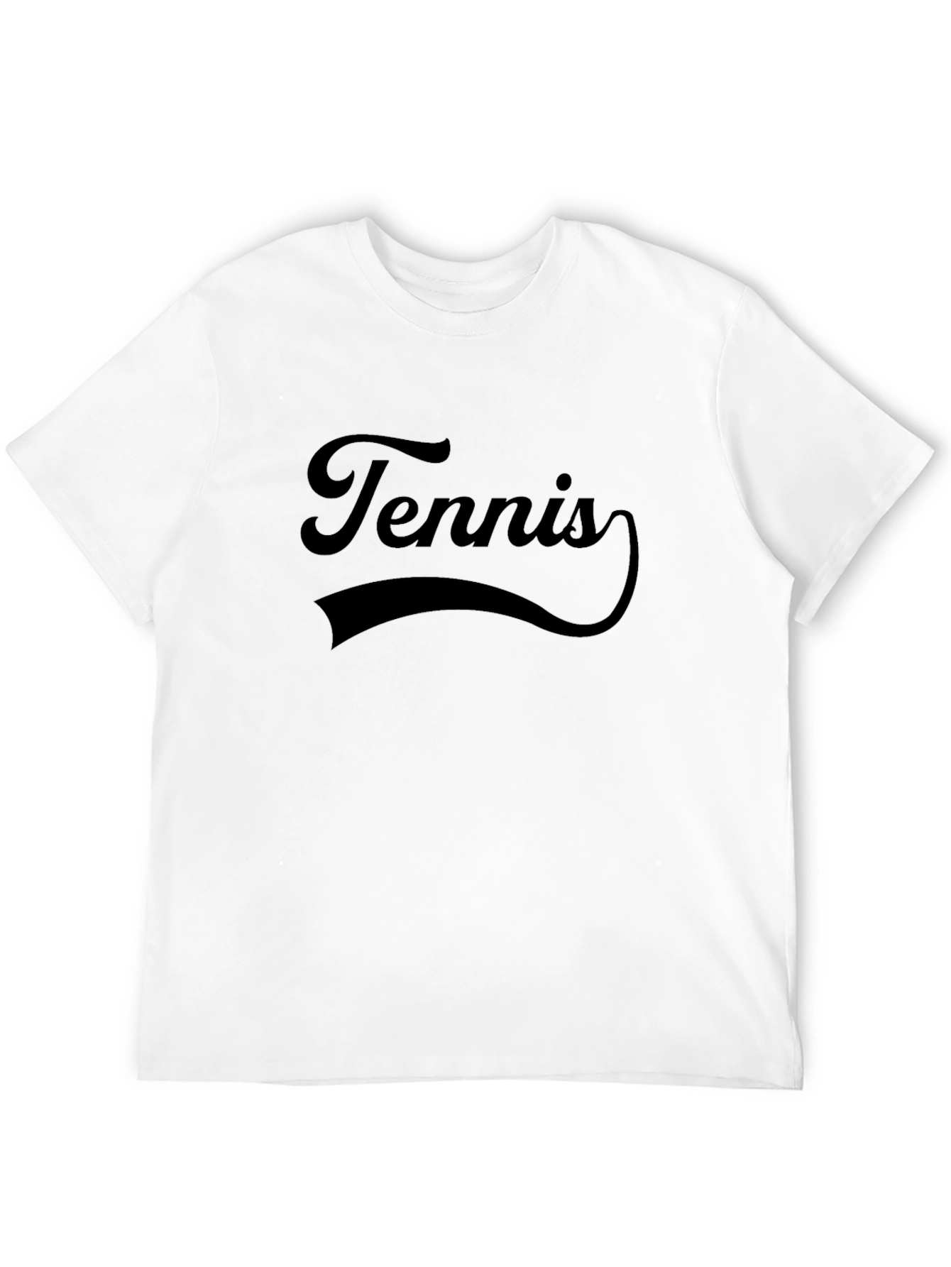 Retro Tennis Graphic T-Shirt - Classic Style