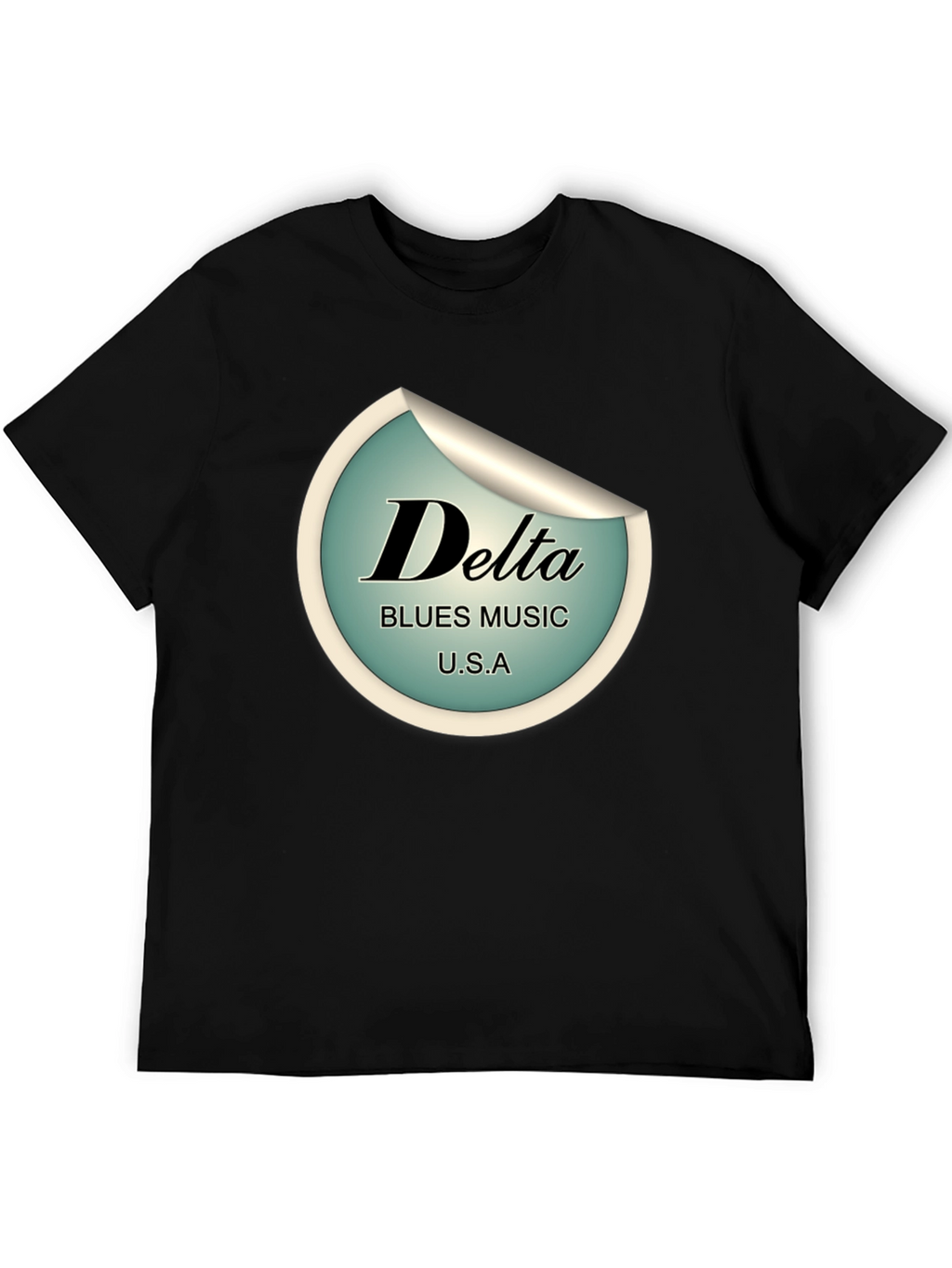 Delta Blues Music Graphic T-Shirt