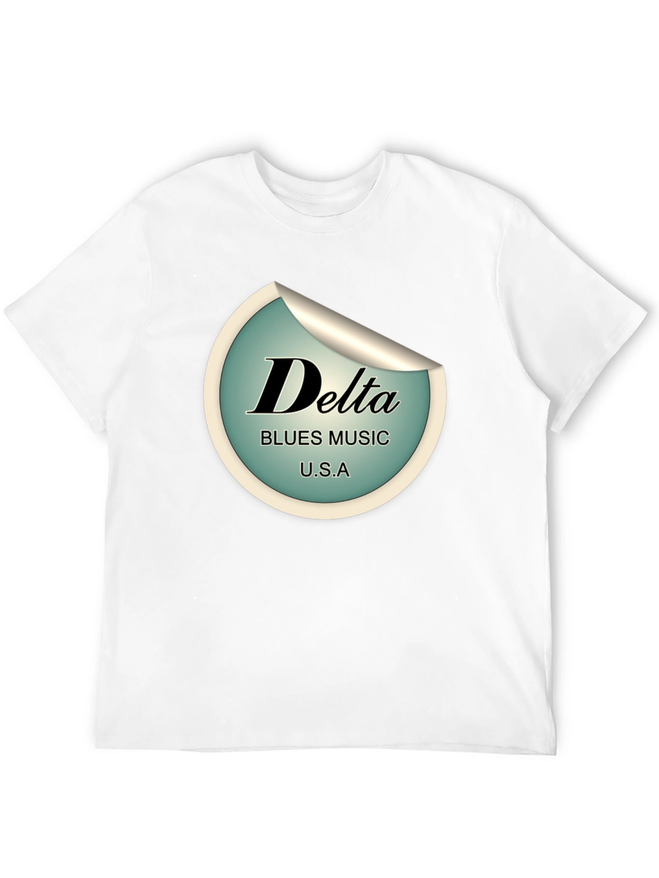 Delta Blues Music Graphic T-Shirt