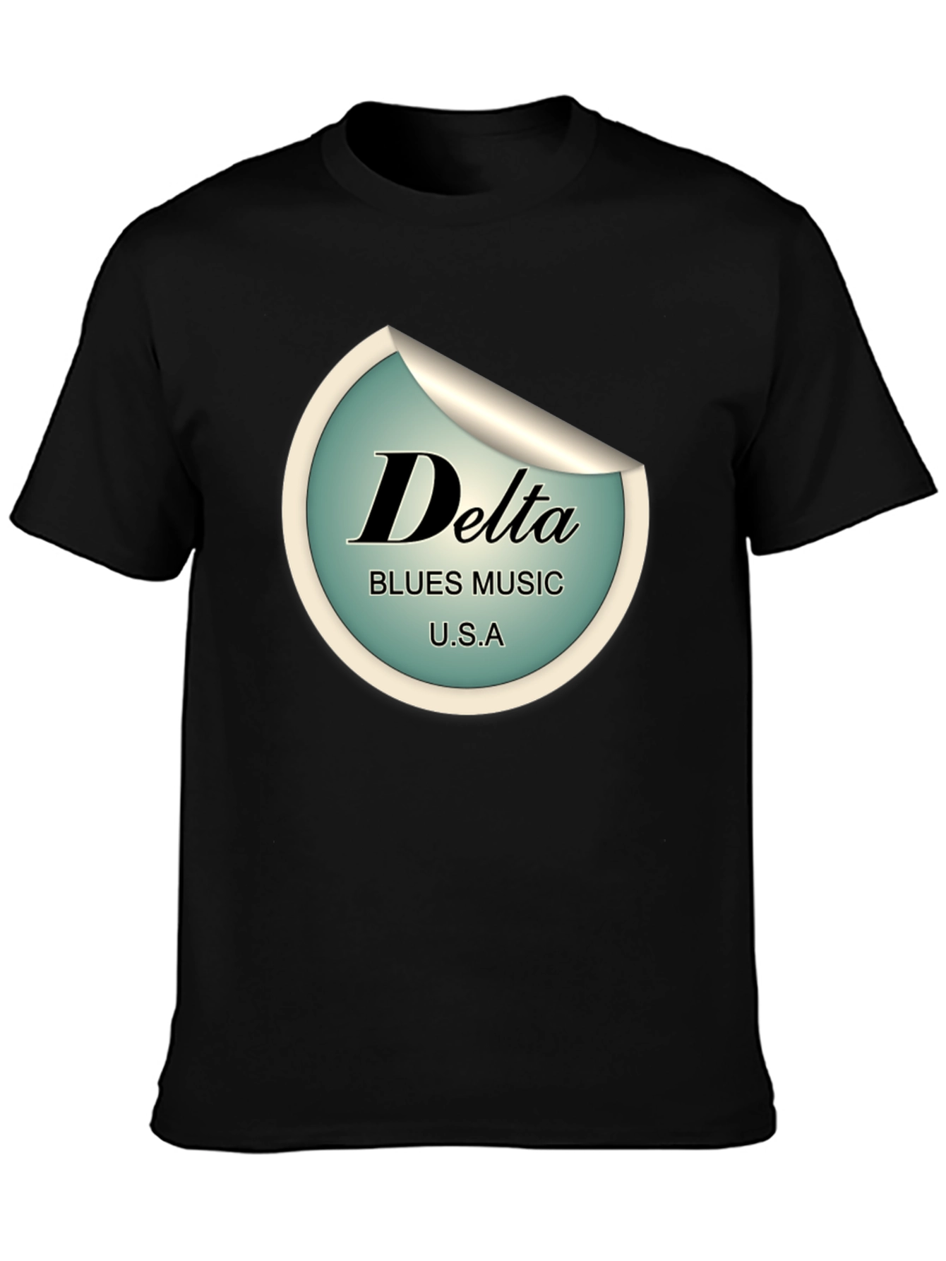 Delta Blues Music Graphic T-Shirt