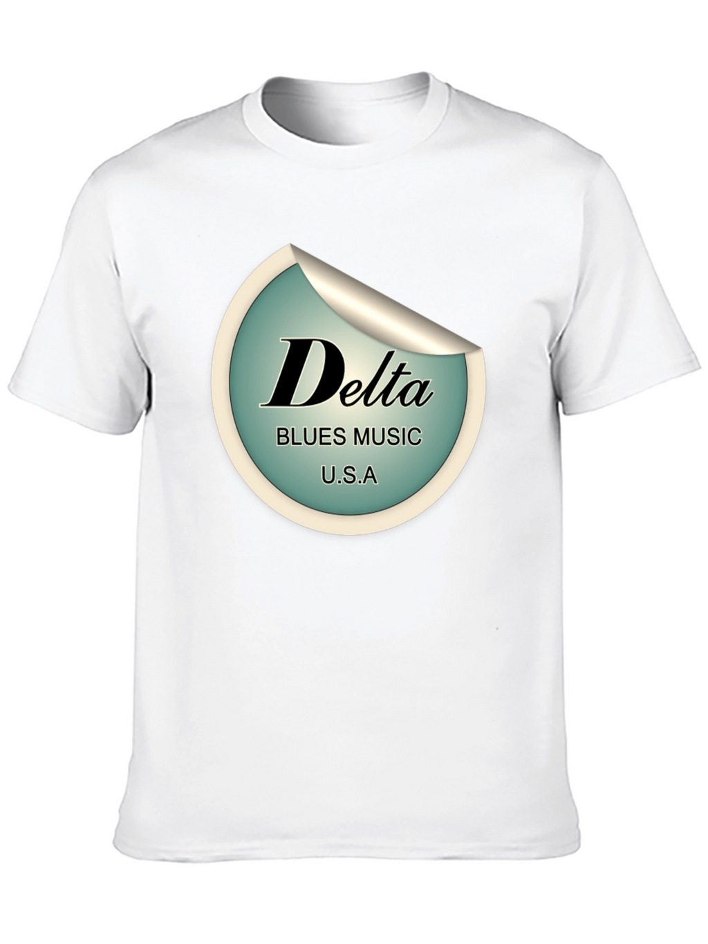 Delta Blues Music Graphic T-Shirt