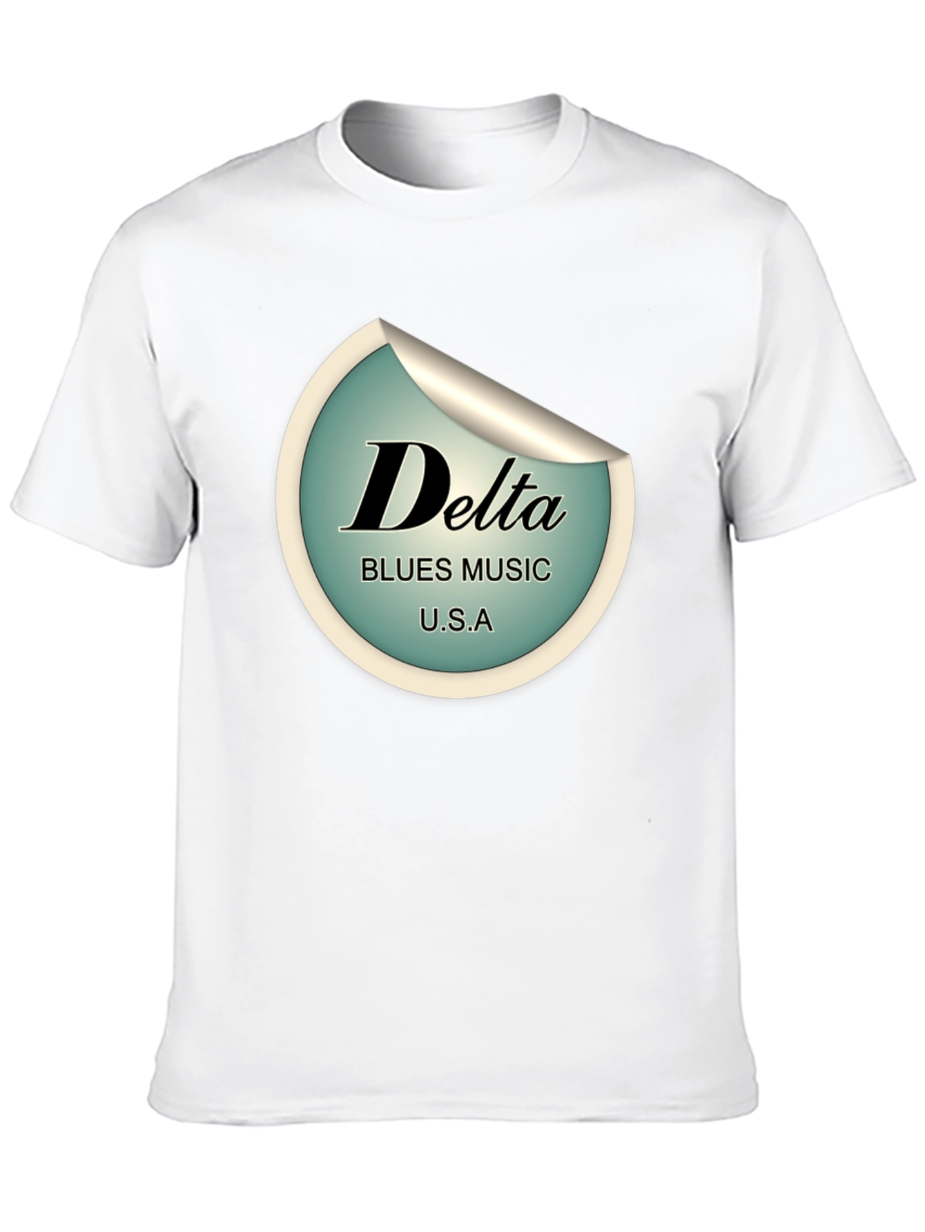 Delta Blues Music Graphic T-Shirt