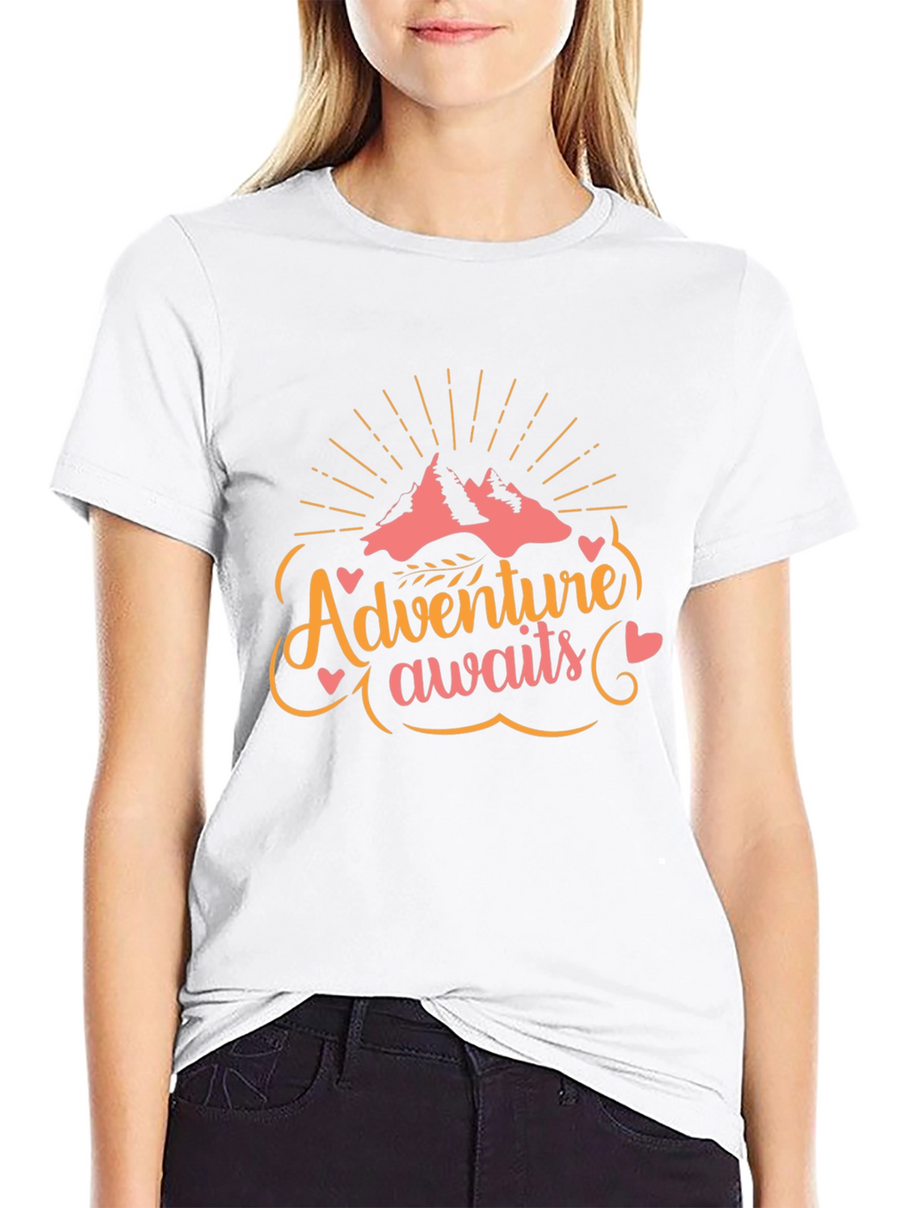 Adventure Awaits T-Shirt - Black