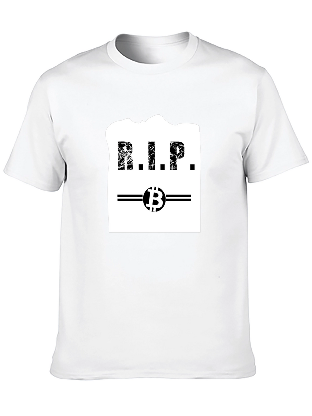 Bitcoin RIP T-Shirt - Crypto Cryptocurrency Death