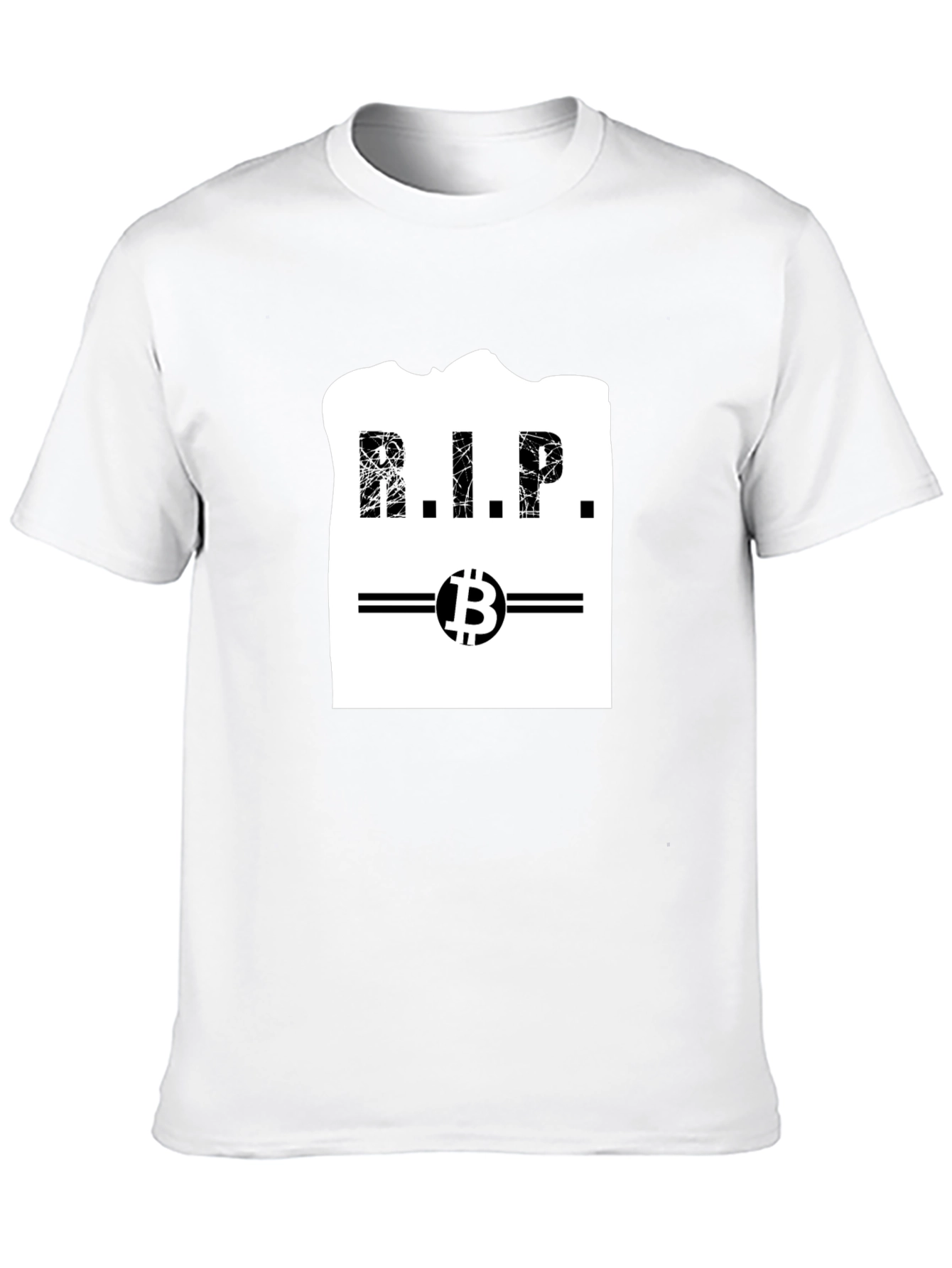 Bitcoin RIP T-Shirt - Crypto Cryptocurrency Death