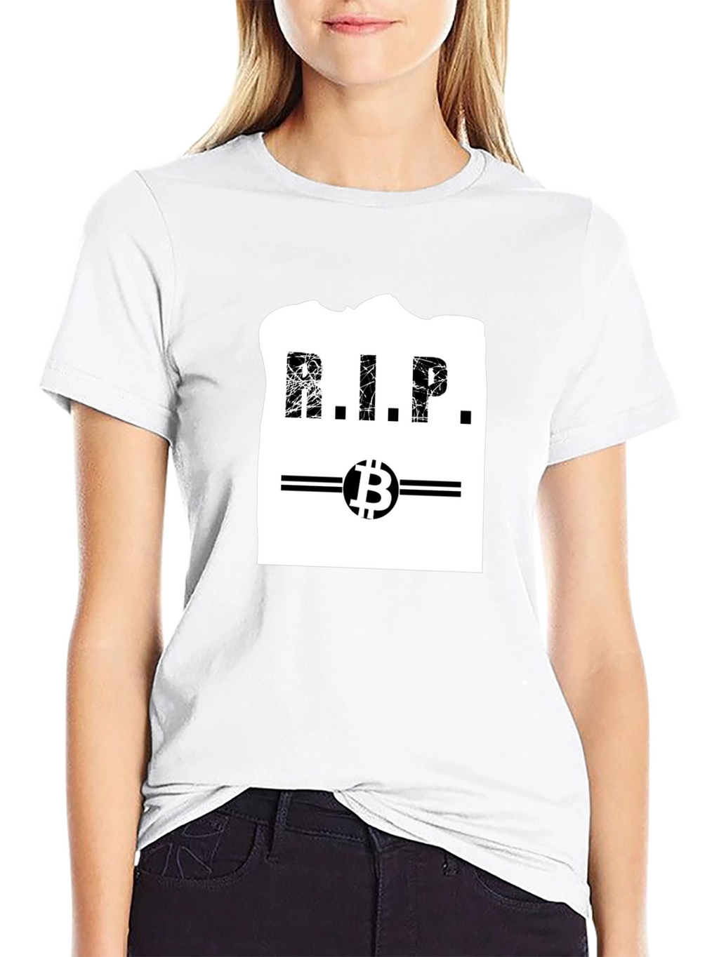 Bitcoin RIP T-Shirt - Crypto Cryptocurrency Death