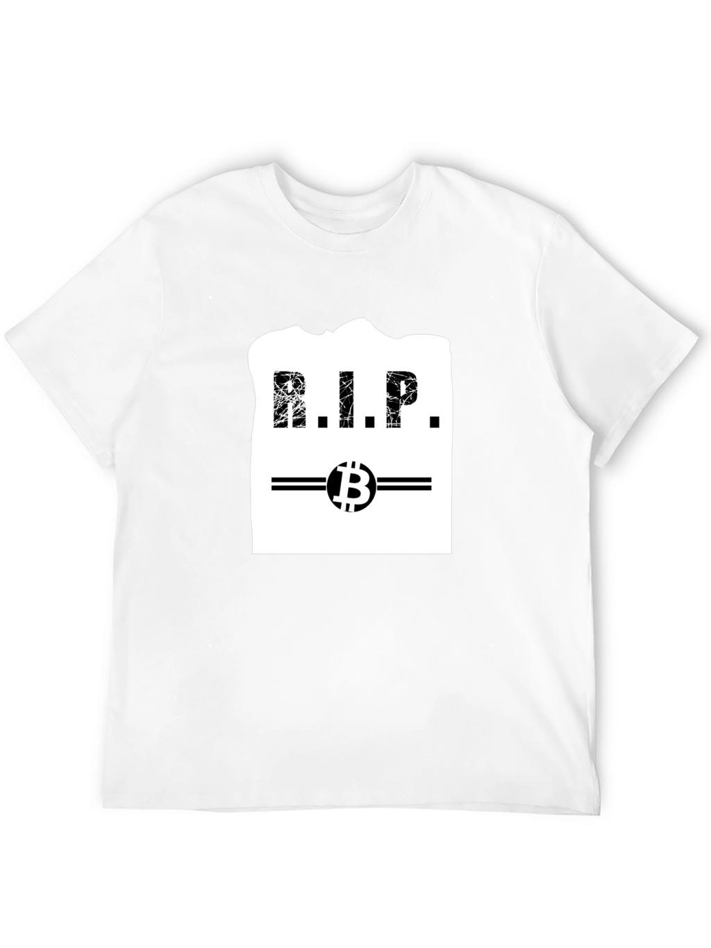 Bitcoin RIP T-Shirt - Crypto Cryptocurrency Death