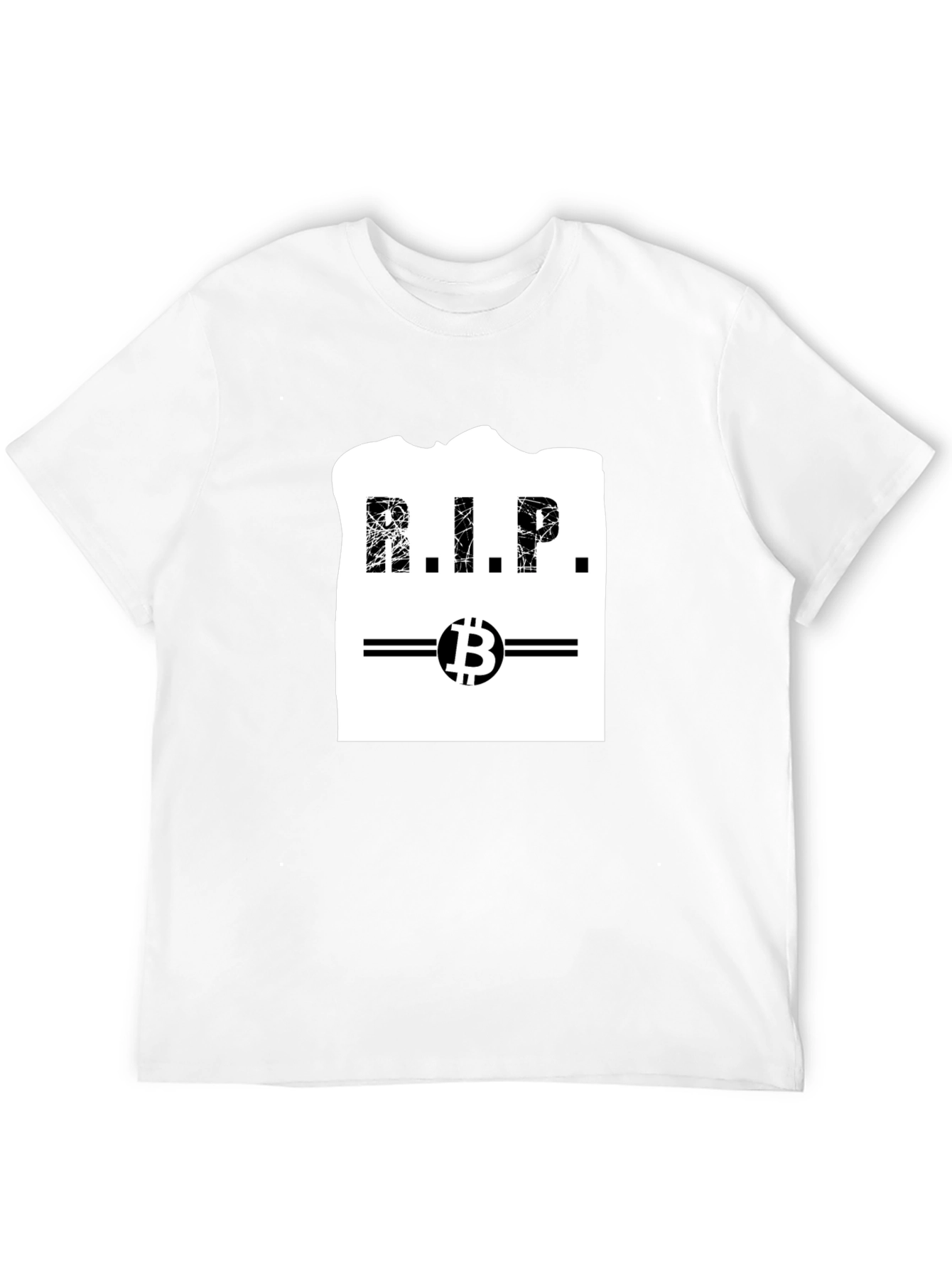 Bitcoin RIP T-Shirt - Crypto Cryptocurrency Death
