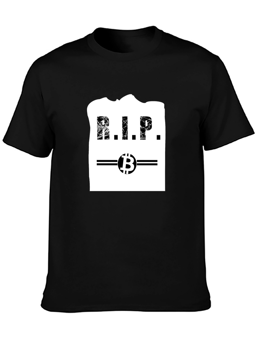 Bitcoin RIP T-Shirt - Crypto Cryptocurrency Death