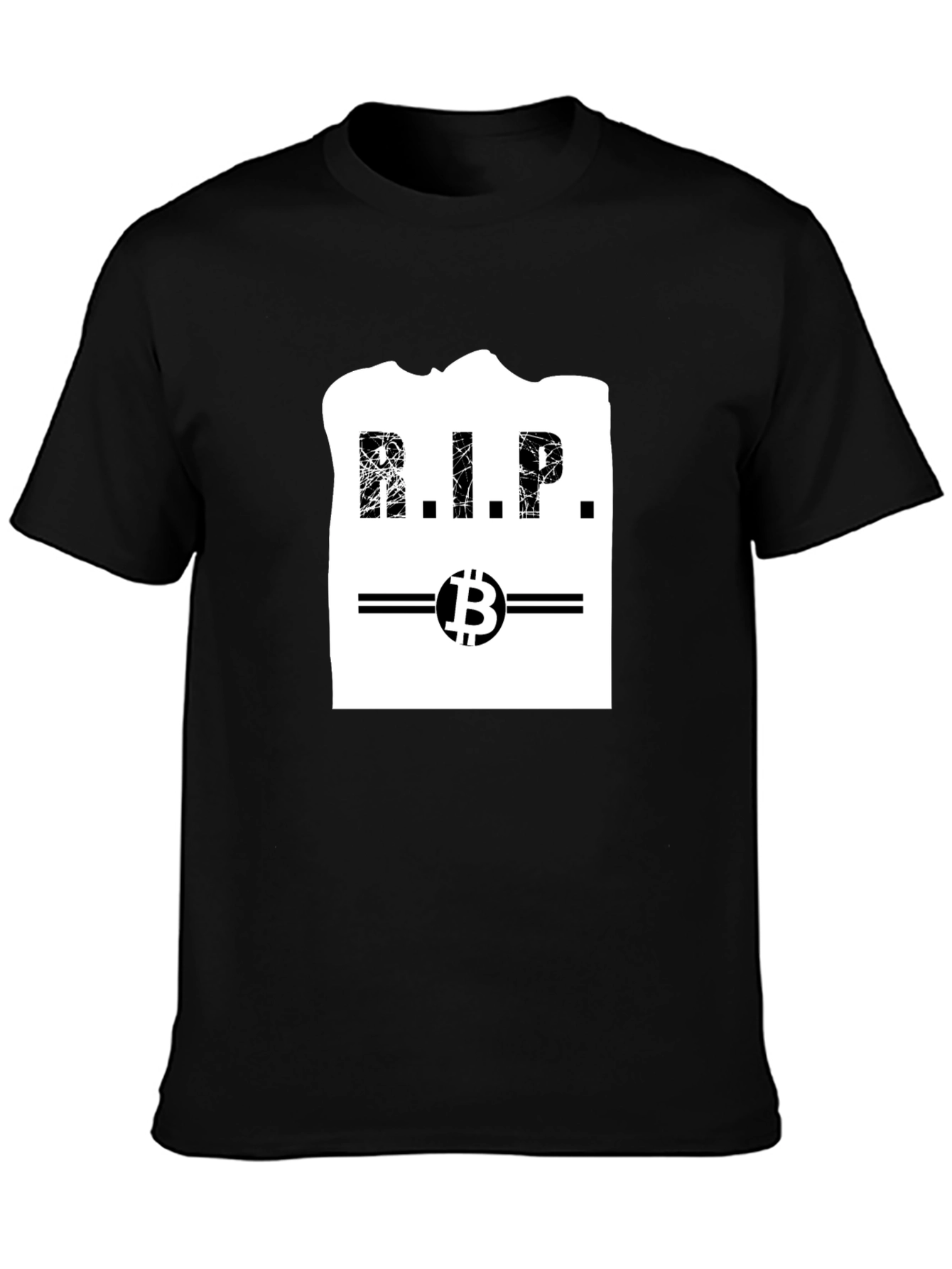Bitcoin RIP T-Shirt - Crypto Cryptocurrency Death
