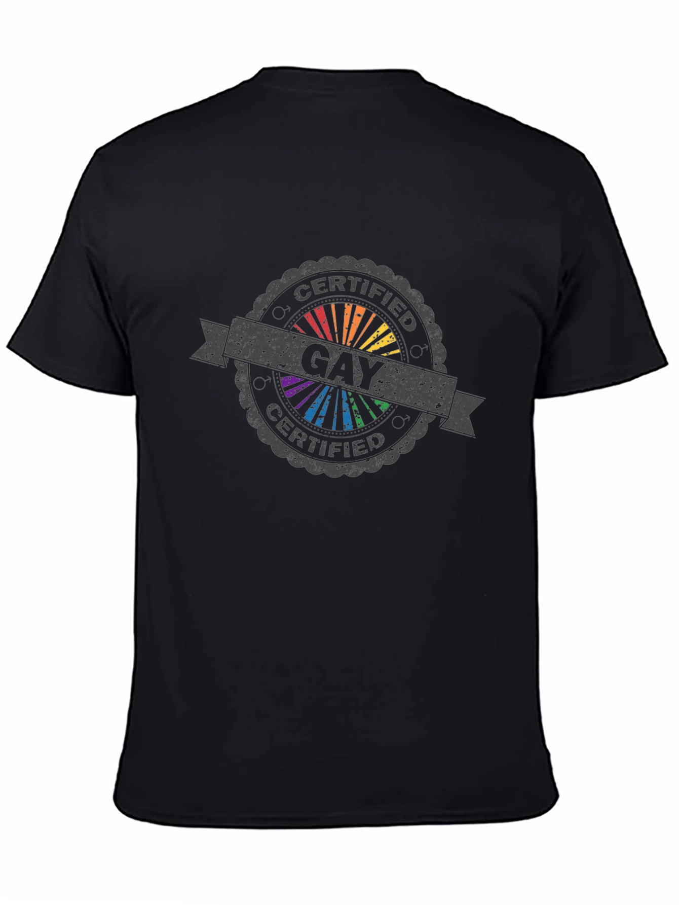 Certified Gay Pride Rainbow T-Shirt